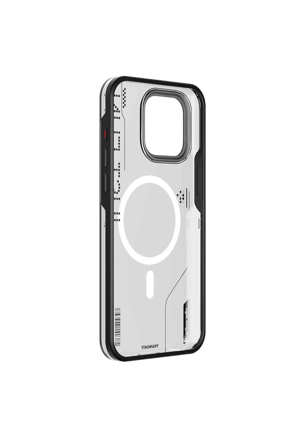 Apple iPhone 16 Pro Kılıf Manyetik Şarj Uyumlu Çıkarılabilir Arka Yüzeyli Youngkit Mecha Kapak