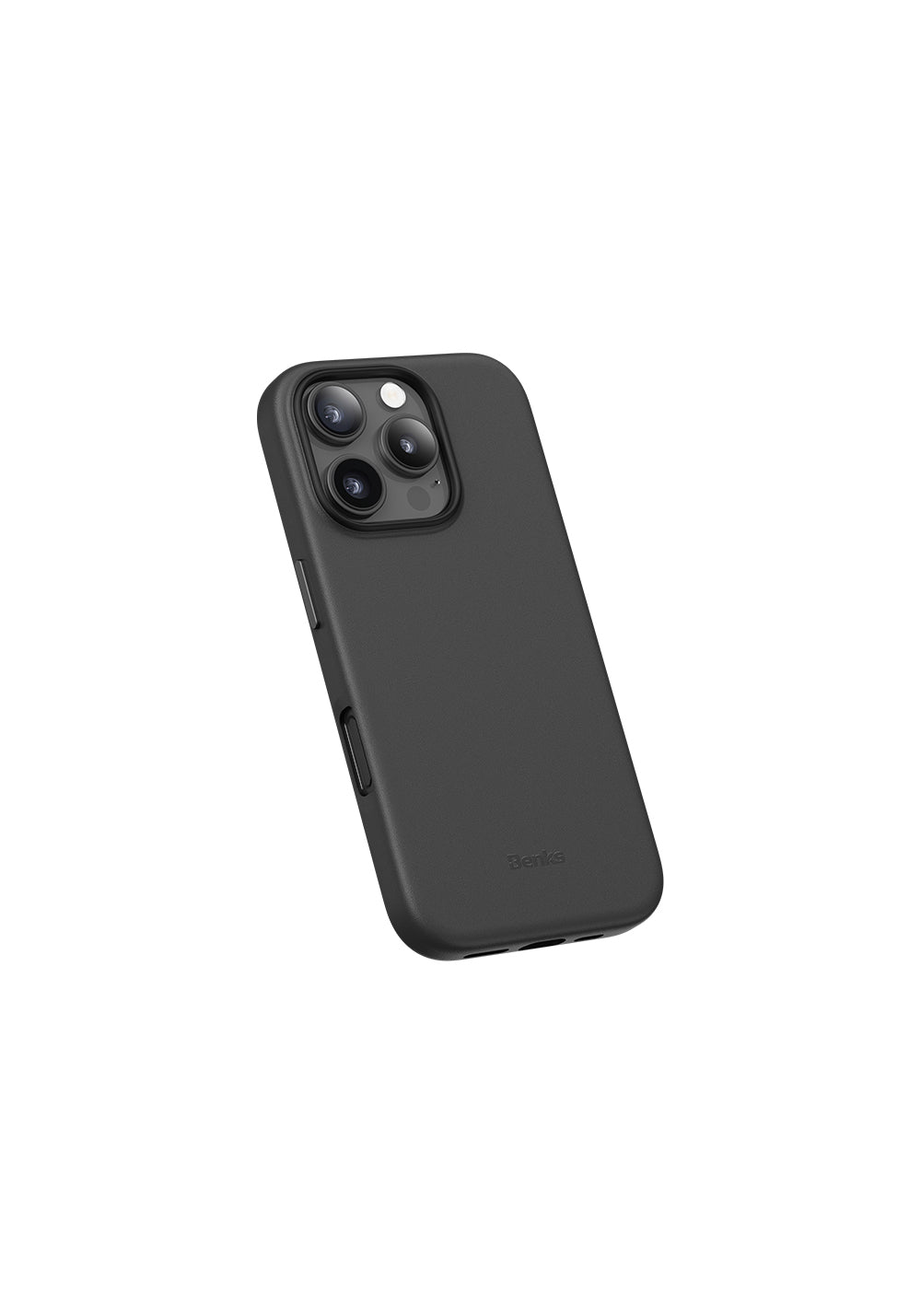 Apple iPhone 16 Pro Kılıf Manyetik Şarj Uyumlu Çizilmeye Dayanıklı Benks VitaPro Serisi PU Deri Kapak