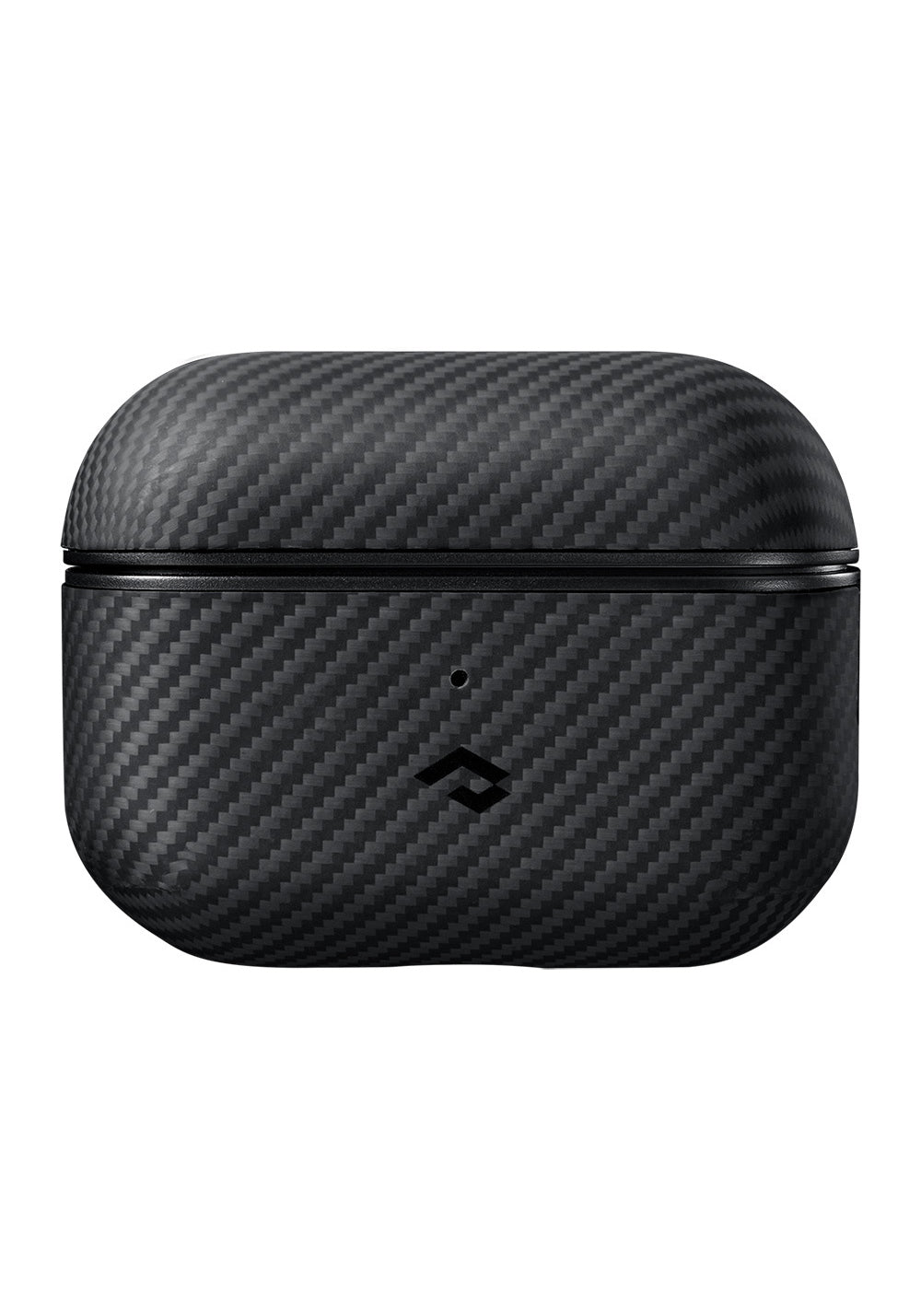 Apple Airpods Pro Kılıf 600D Aramid Fiber Pitaka Classic Serisi Black-Grey Twill Kılıf
