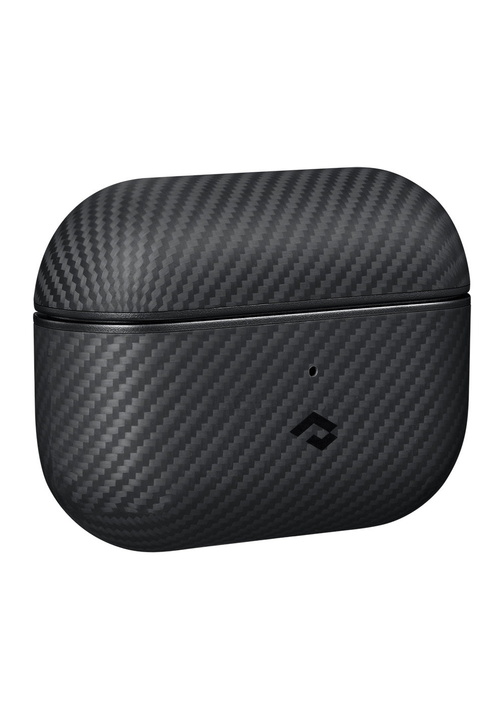 Apple Airpods Pro Kılıf 600D Aramid Fiber Pitaka Classic Serisi Black-Grey Twill Kılıf