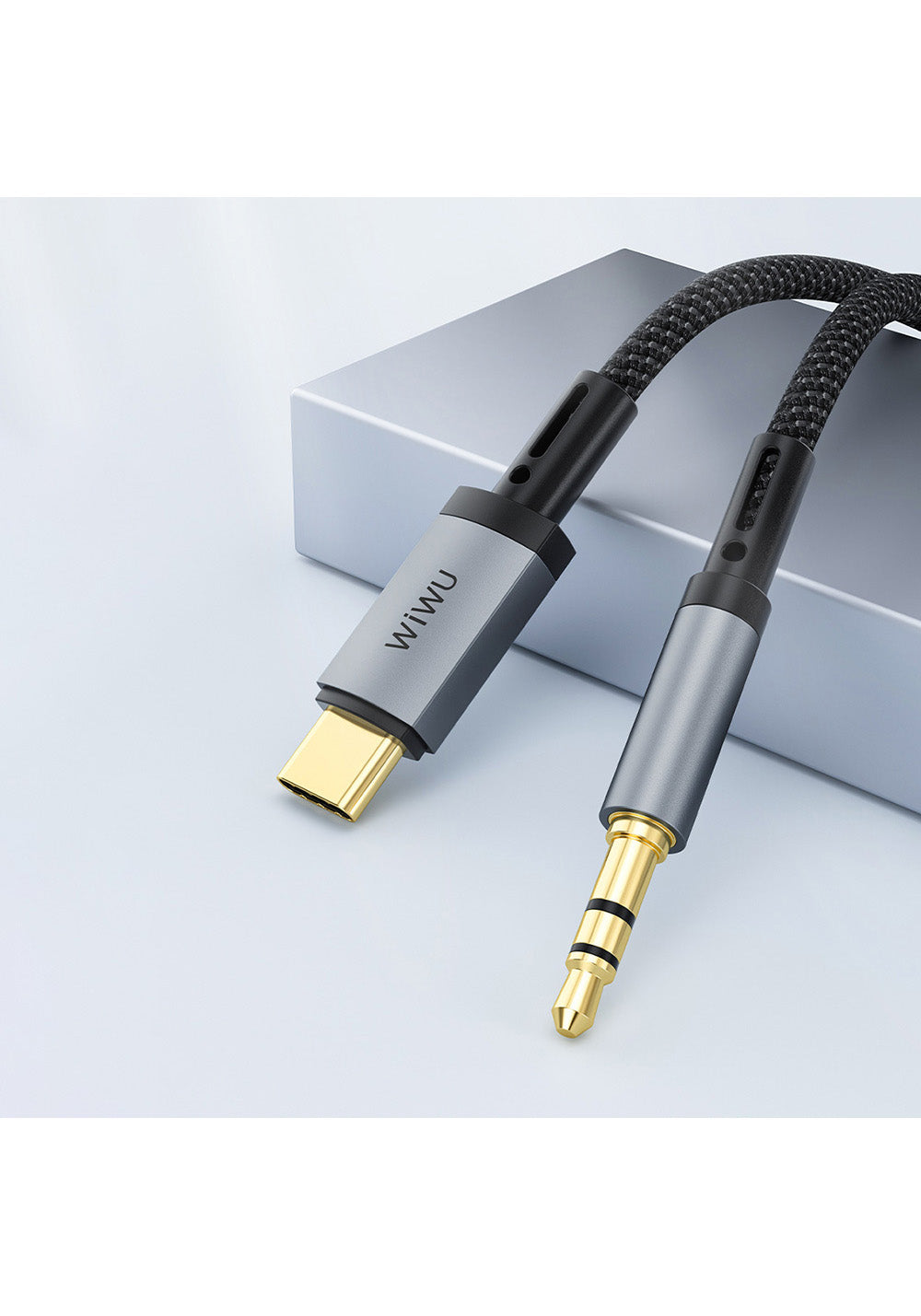 Wiwu Wi-C048 Legend Audio Serisi Type-C to 3.5mm Aux Ses Kablosu 1.5M