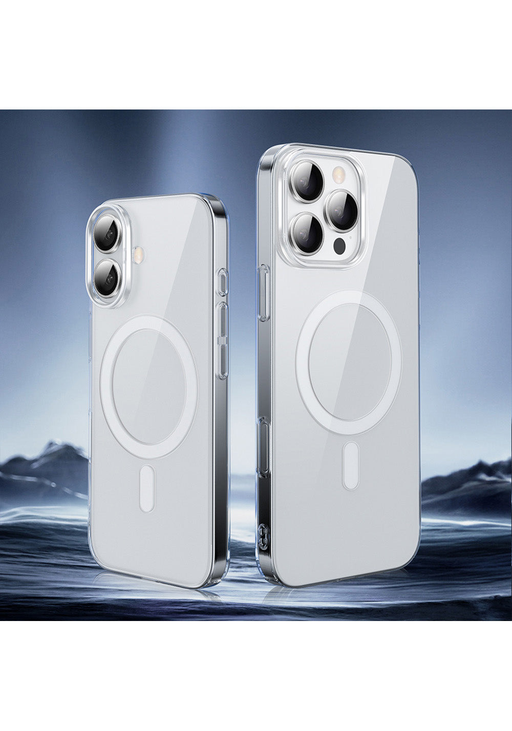 Apple iPhone 16 Pro Max Kılıf Manyetik Şarj Uyumlu Wiwu YXK-207 Invisible Pro Sert PC Kapak