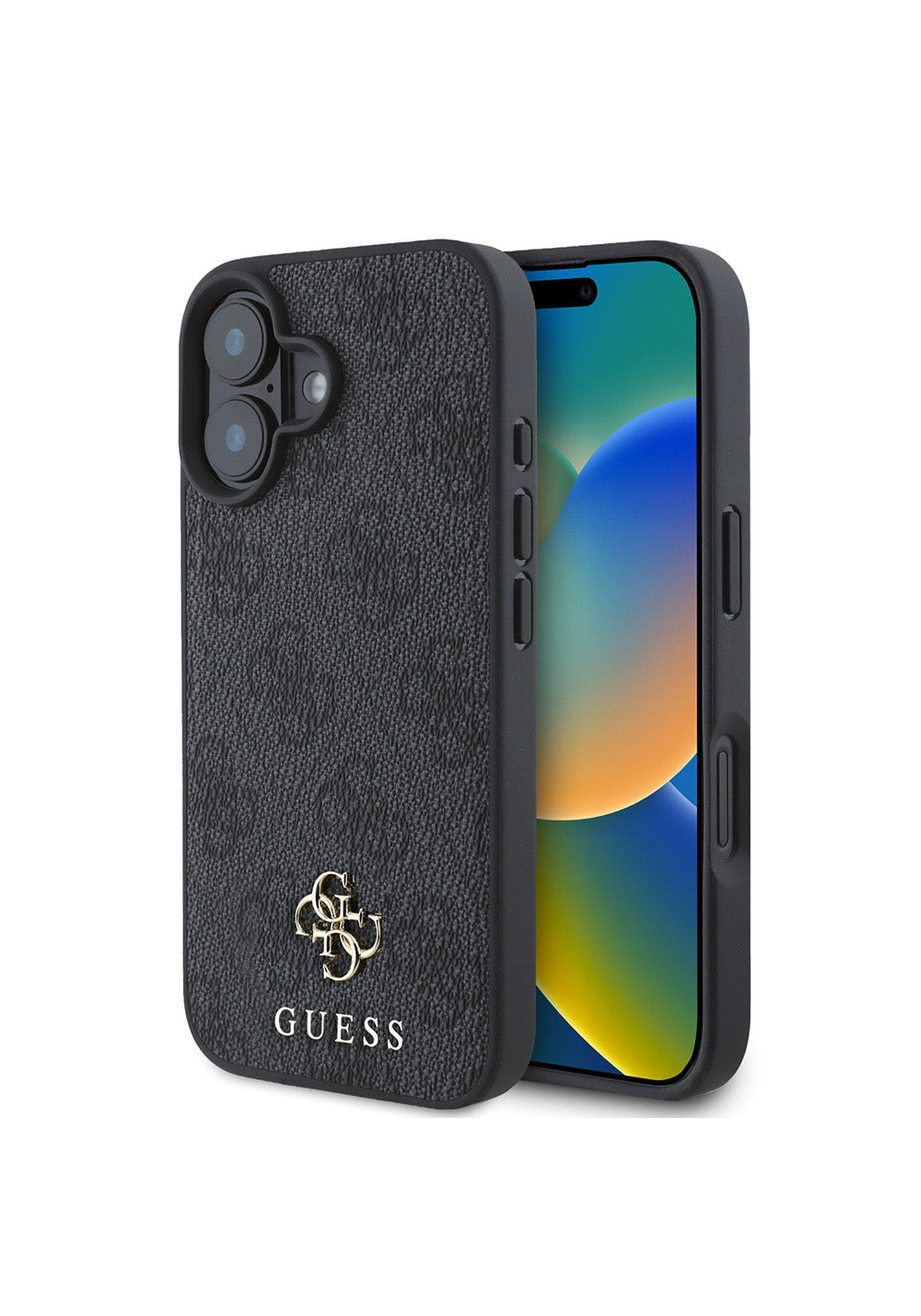 Apple iPhone 16 Plus Kılıf Guess Orijinal Lisanslı Manyetik Şarj Uyumlu Small 4G Classic Kapak
