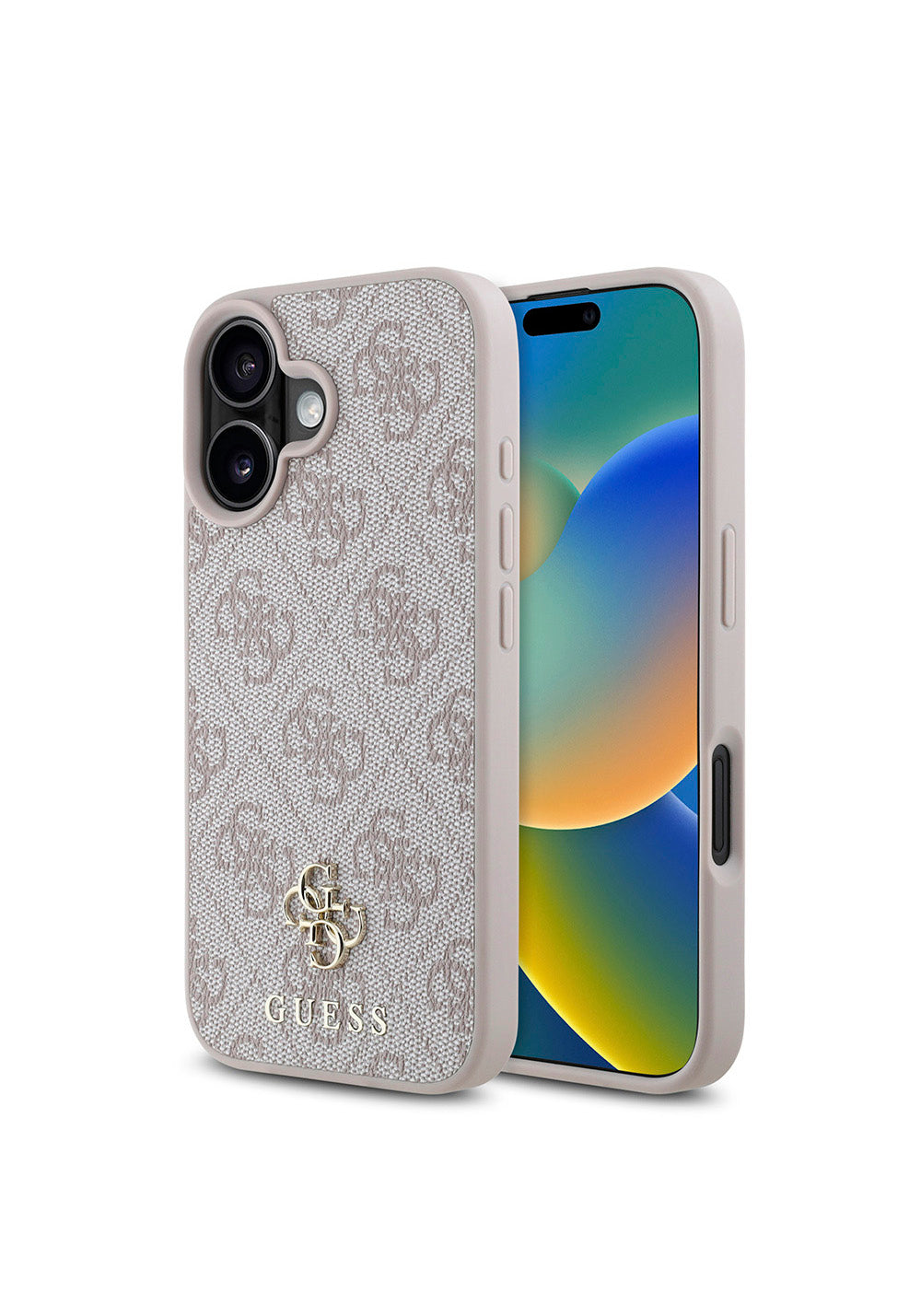 Apple iPhone 16 Plus Kılıf Guess Orijinal Lisanslı Manyetik Şarj Uyumlu Small 4G Classic Kapak