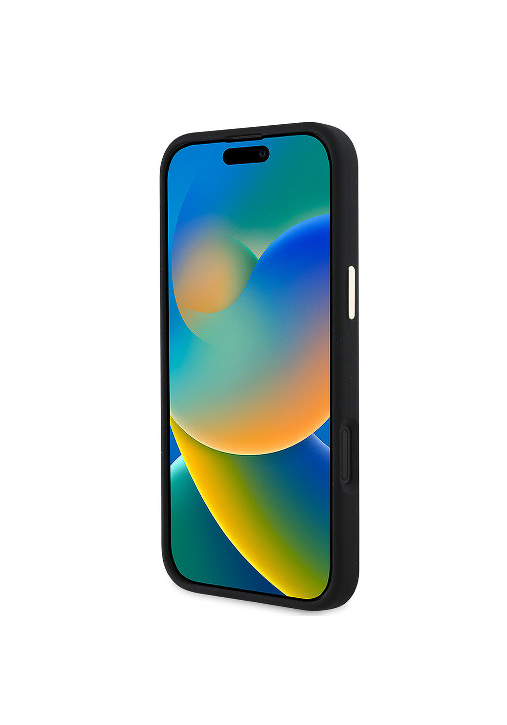 Apple iPhone 16 Plus Kılıf Guess Orijinal Lisanslı Yazı ve Taşlı 4G Logolu Metal Kamera Çerçeveli Silikon Kapak