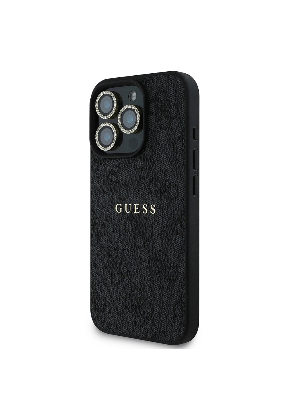 Apple iPhone 16 Pro Guess Orijinal Lisanslı Kılıf + Ekran Koruyucu + Lens Koruyucu 3in1 Aksesuar Seti