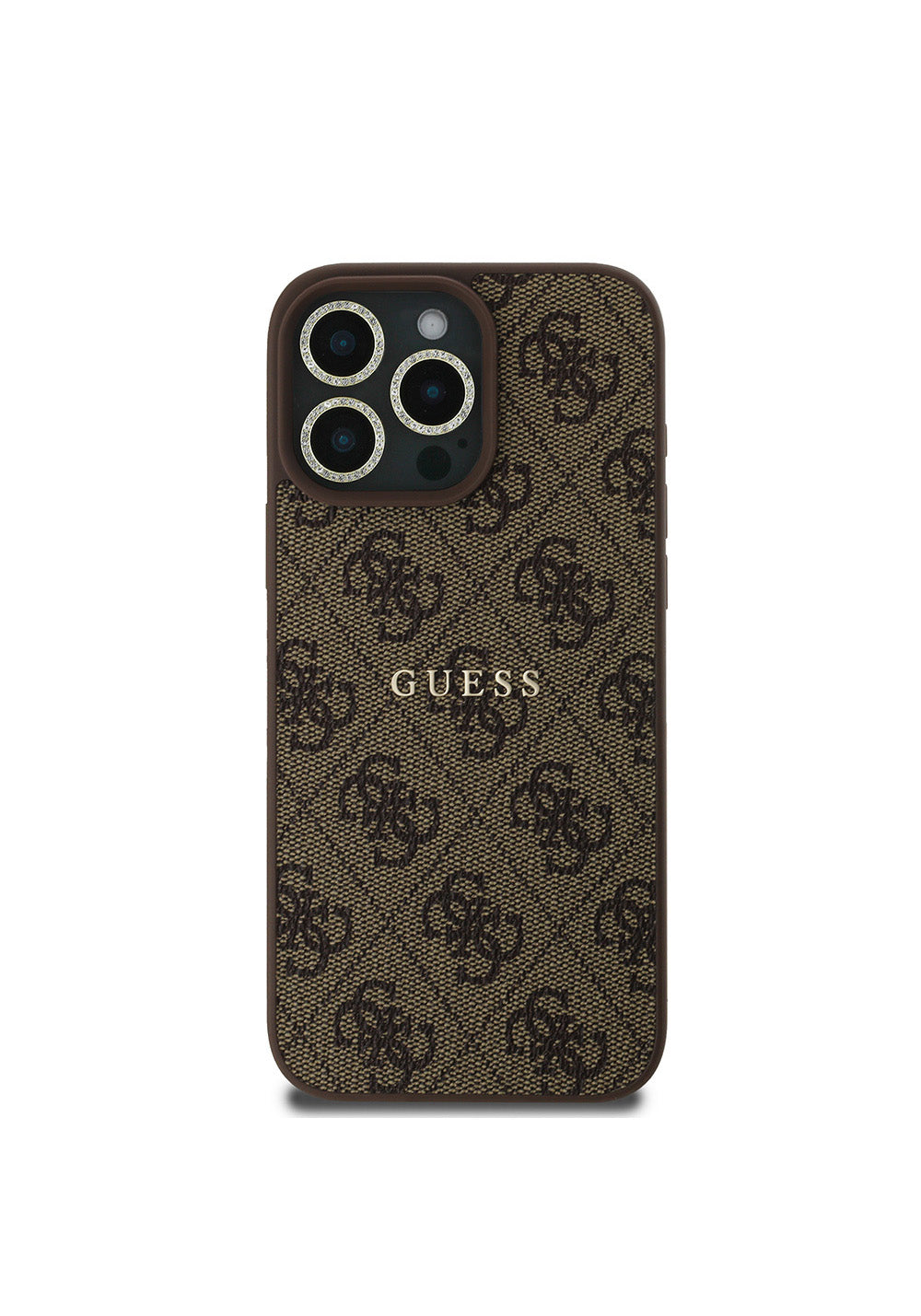 Apple iPhone 16 Pro Guess Orijinal Lisanslı Kılıf + Ekran Koruyucu + Lens Koruyucu 3in1 Aksesuar Seti