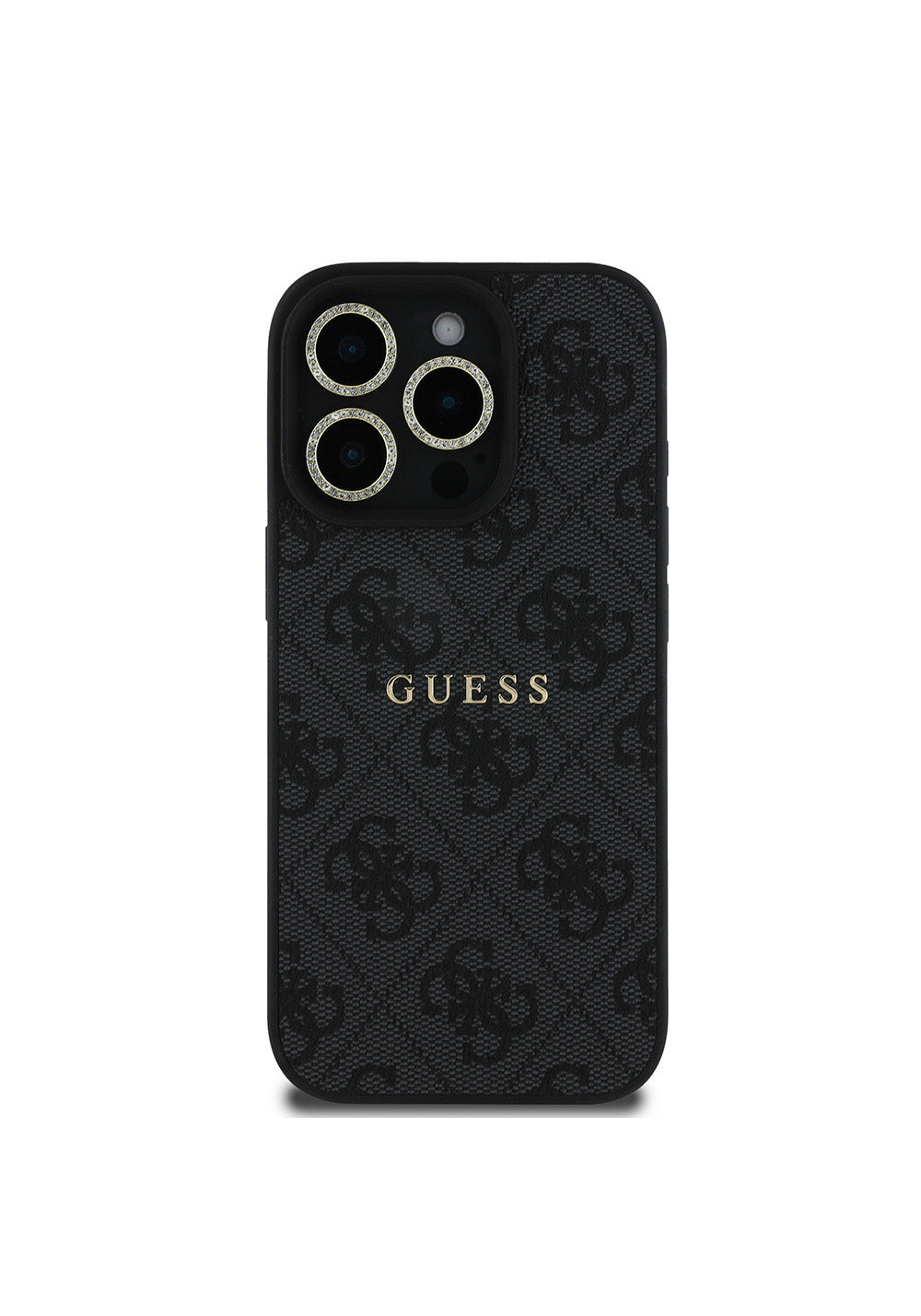 Apple iPhone 16 Pro Max Guess Orijinal Lisanslı Kılıf + Ekran Koruyucu + Lens Koruyucu 3in1 Aksesuar Seti