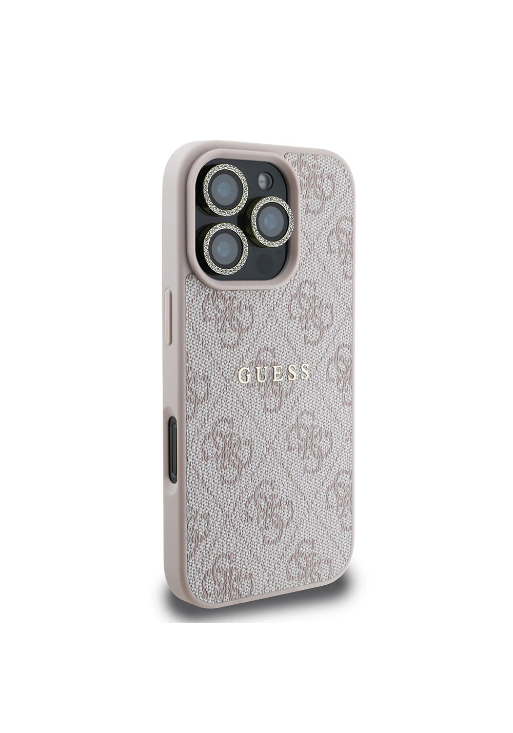 Apple iPhone 16 Pro Max Guess Orijinal Lisanslı Kılıf + Ekran Koruyucu + Lens Koruyucu 3in1 Aksesuar Seti