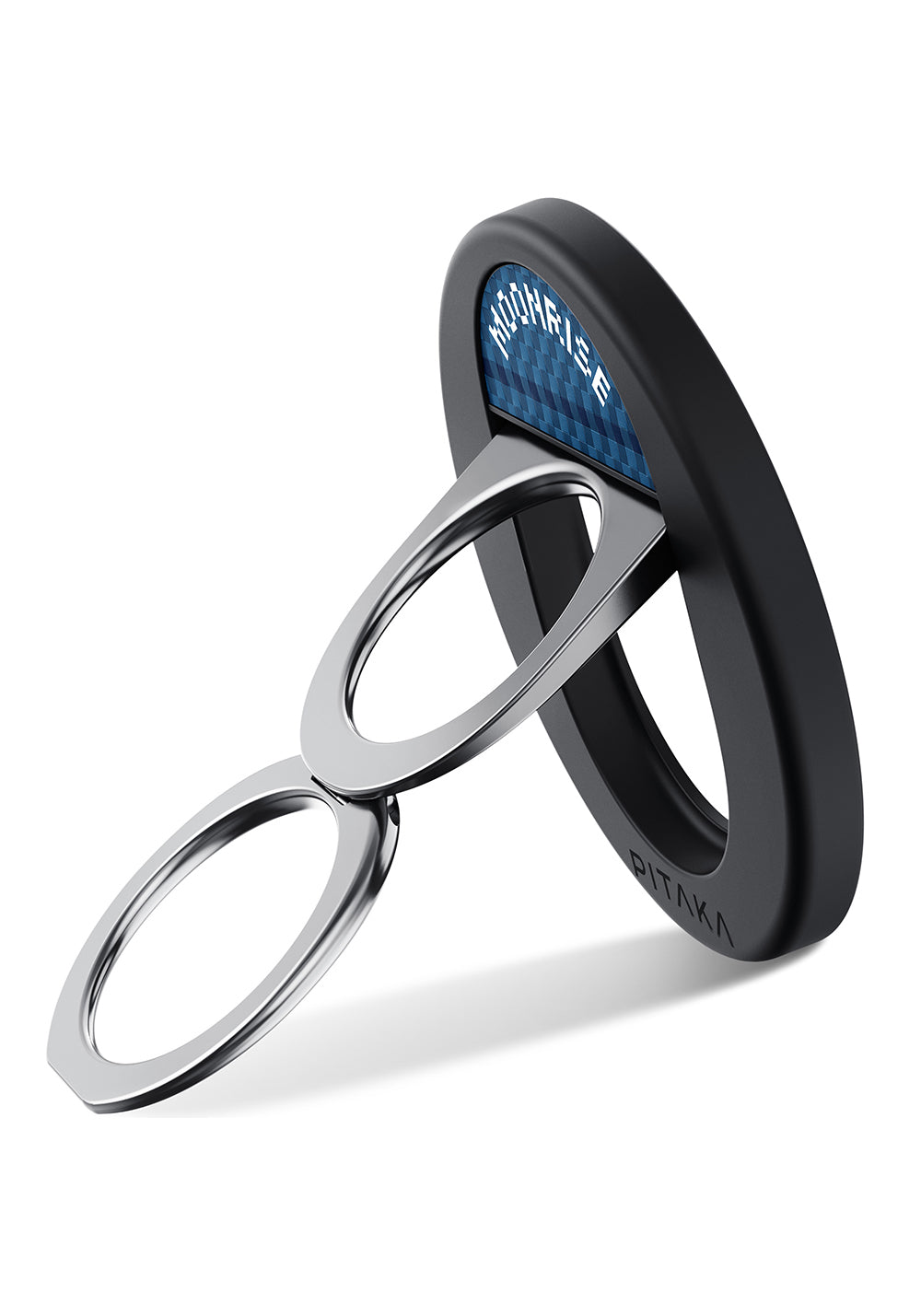 Pitaka Aramid Fiber Sunset Moonrise Serisi Moonrise MagEZ Grip 3 Magnetik Ring Stand Telefon Tutucu