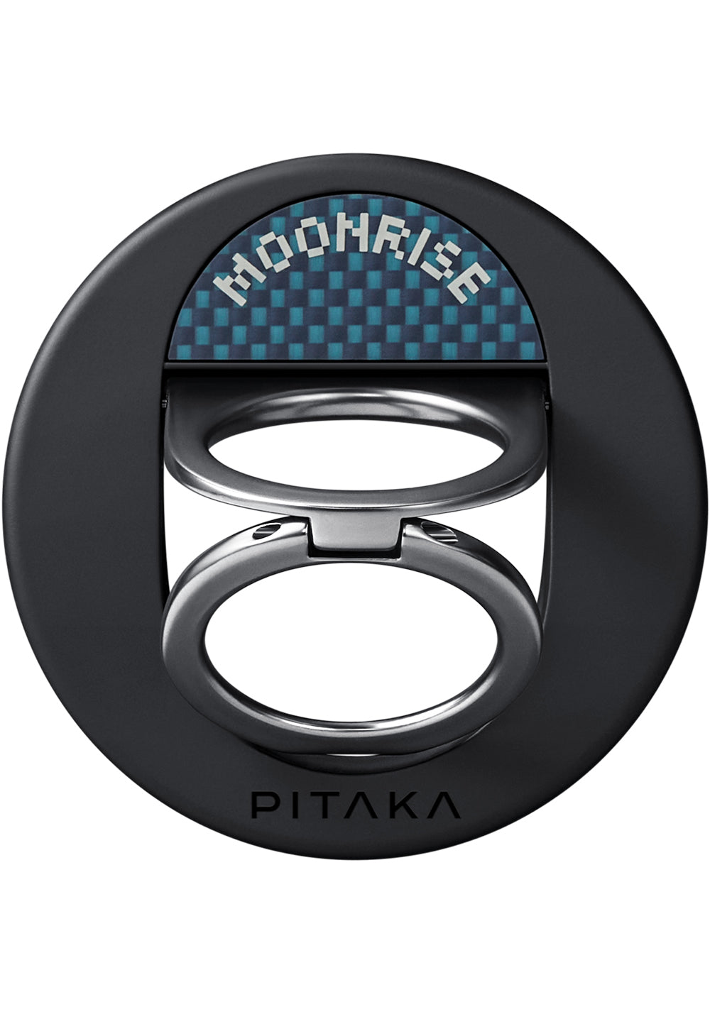 Pitaka Aramid Fiber Sunset Moonrise Serisi Moonrise MagEZ Grip 3 Magnetik Ring Stand Telefon Tutucu