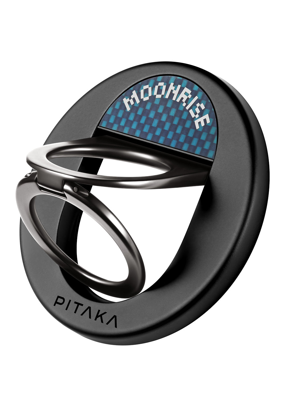 Pitaka Aramid Fiber Sunset Moonrise Serisi Moonrise MagEZ Grip 3 Magnetik Ring Stand Telefon Tutucu