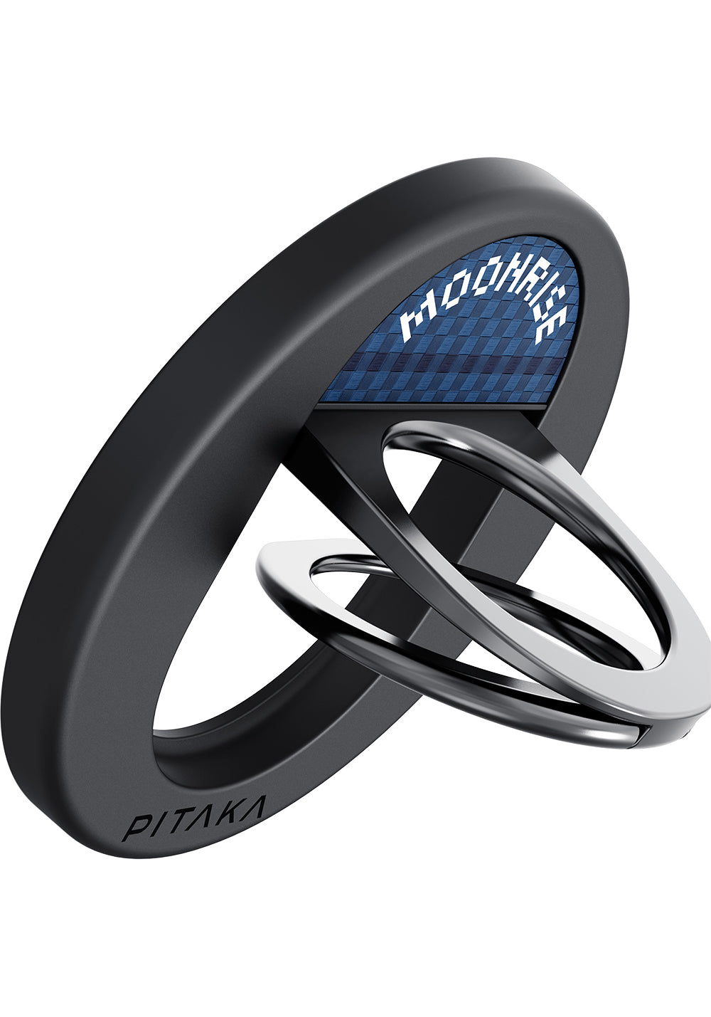 Pitaka Aramid Fiber Sunset Moonrise Serisi Moonrise MagEZ Grip 3 Magnetik Ring Stand Telefon Tutucu