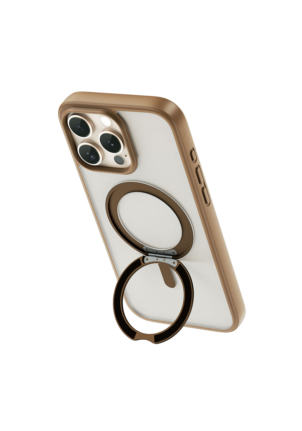 Apple iPhone 16 Pro Kılıf Manyetik Şarj Uyumlu Parmak İzi Bırakmayan Wiwu FGG-202 Armor Ultra Serisi Kapak