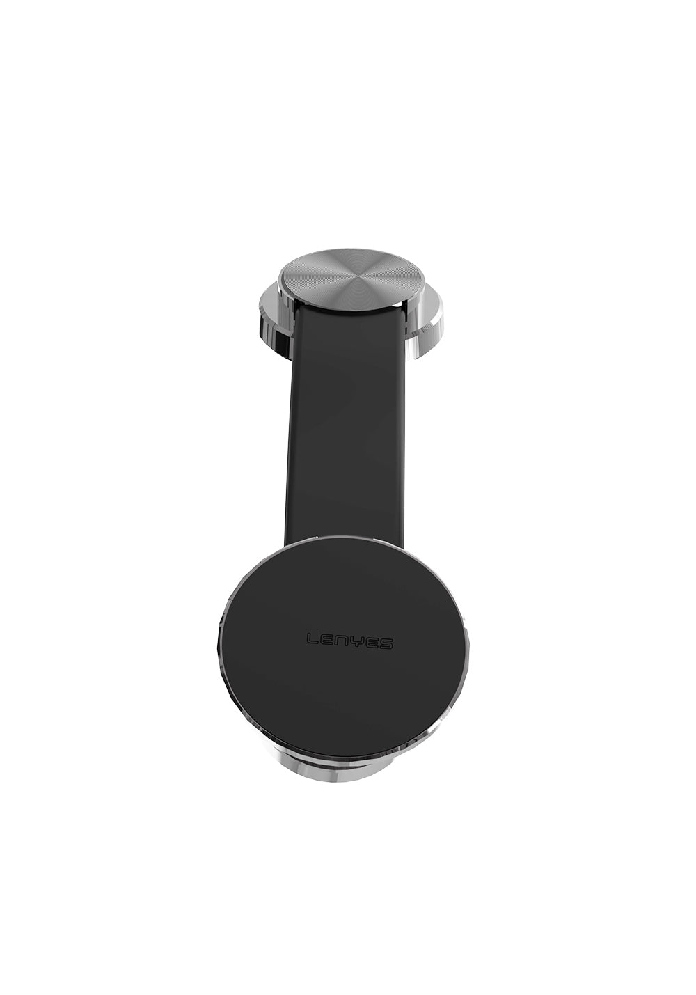 Lenyes CR171 Magnetik M-safe Uyumlu Bükülebilen Eğimi ve Düz Zemin Araç Telefon Tutucu