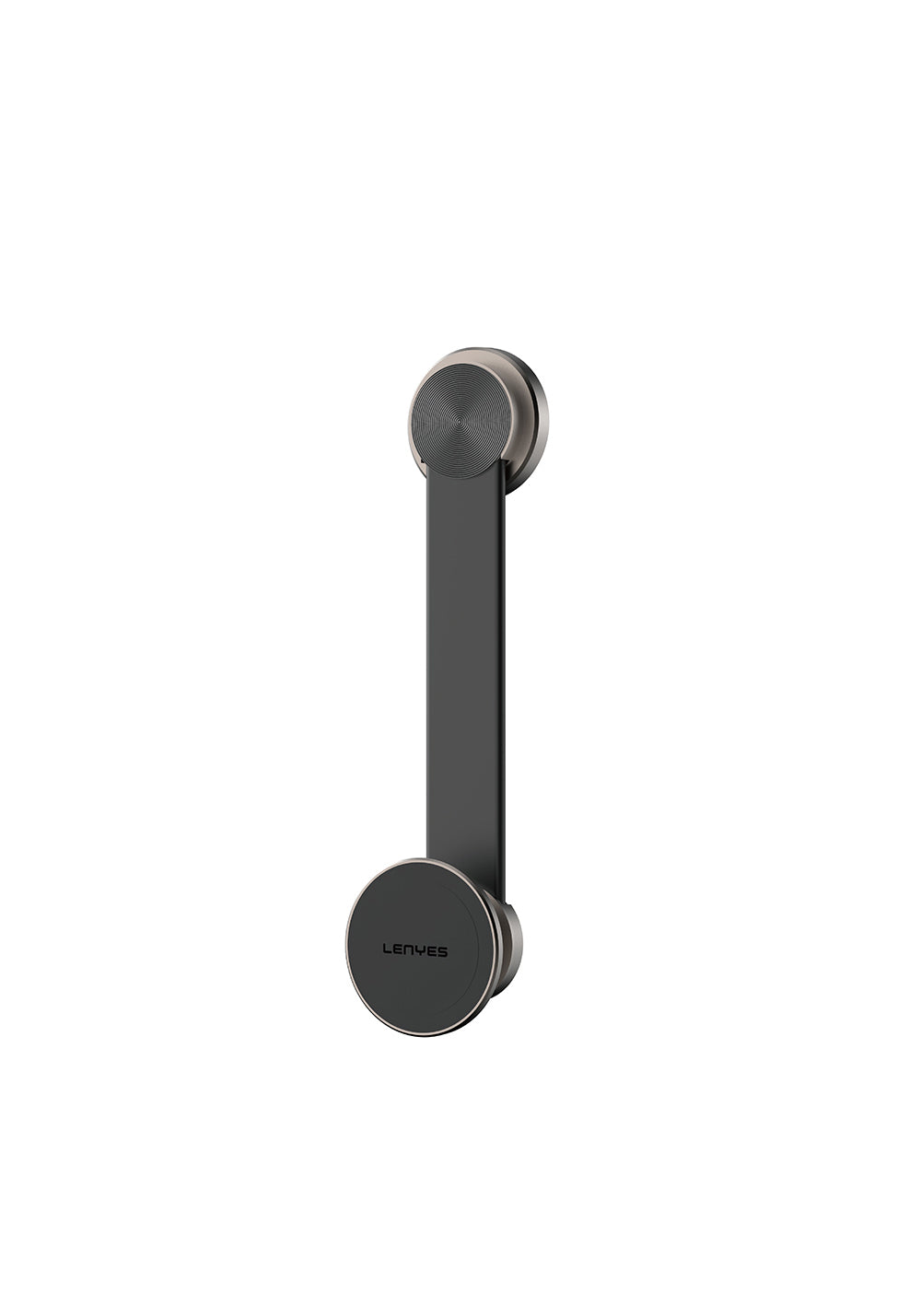 Lenyes CR171 Magnetik M-safe Uyumlu Bükülebilen Eğimi ve Düz Zemin Araç Telefon Tutucu