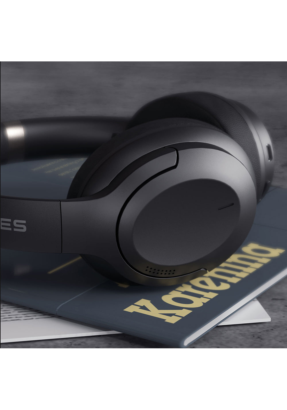 Lenyes LH26 Katlanabilir Tasarımlı ANC Özellikli Kulak Üstü Bluetooth Kulaklık v5.4