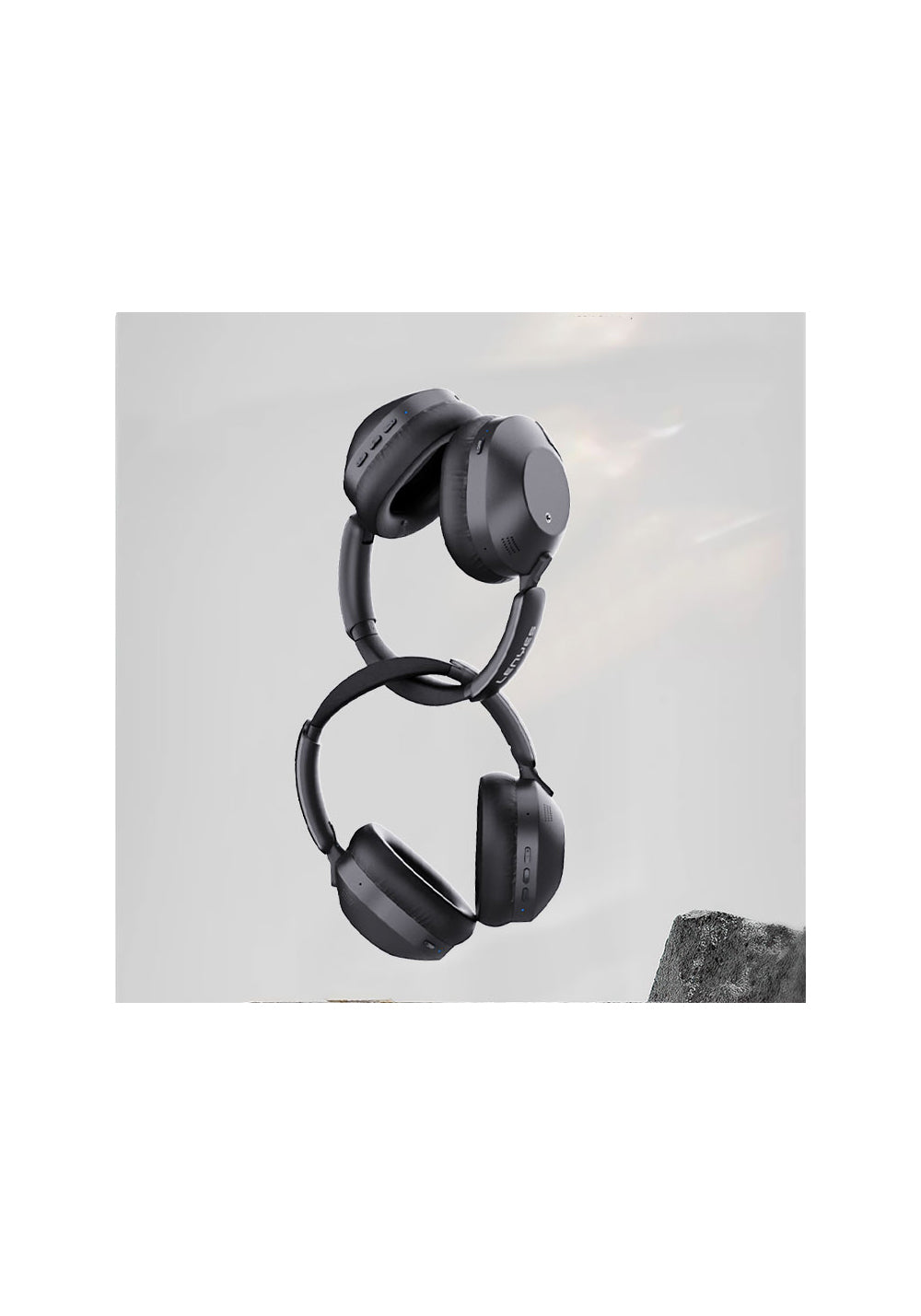 Lenyes LH28 Katlanabilir Tasarımlı ANC Özellikli ENC Teknolojili Kulak Üstü Bluetooth Kulaklık v5.4
