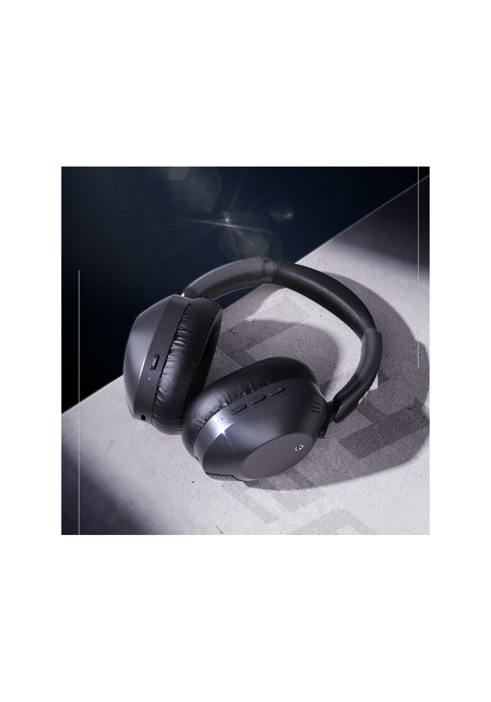 Lenyes LH28 Katlanabilir Tasarımlı ANC Özellikli ENC Teknolojili Kulak Üstü Bluetooth Kulaklık v5.4