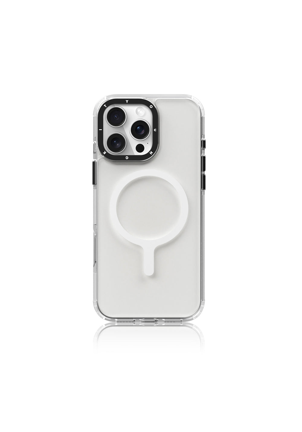 Apple iPhone 16 Pro Max Kılıf Manyetik Şarj Uyumlu YoungKit Crystal Color Serisi Kapak