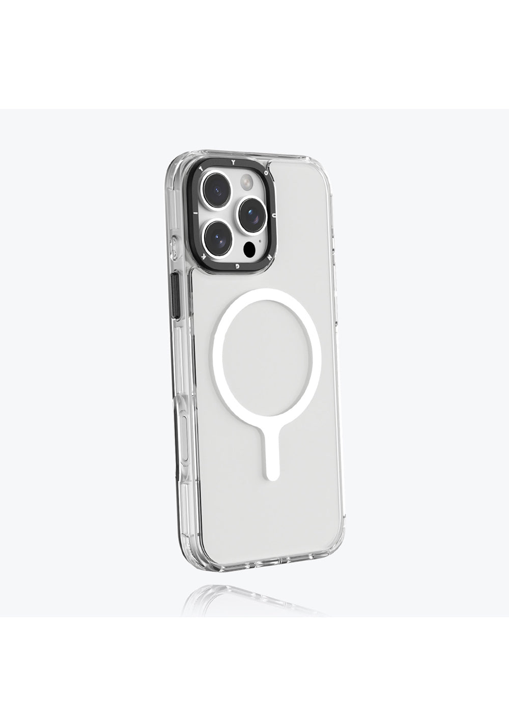 Apple iPhone 16 Pro Max Kılıf Manyetik Şarj Uyumlu YoungKit Crystal Color Serisi Kapak