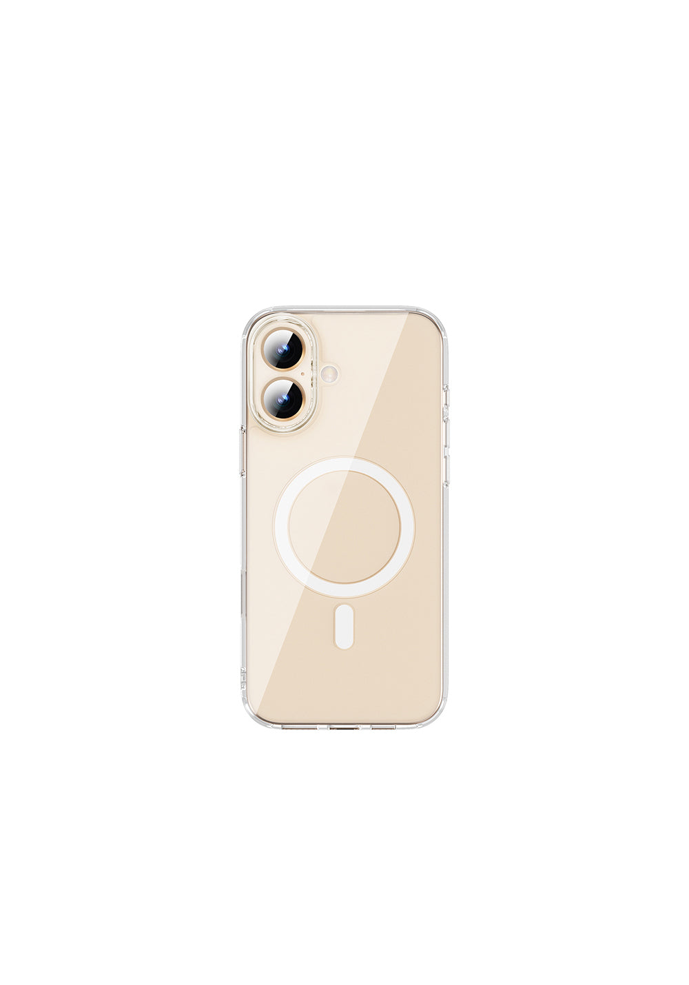 Apple iPhone 16 Kılıf Wiwu MCC-102 Magnetic Crystal Sert PC Kapak