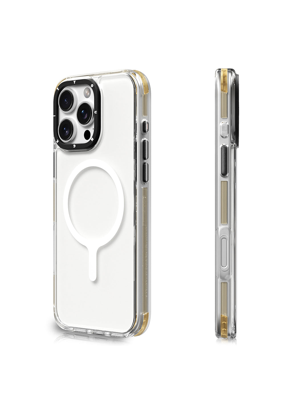 Apple iPhone 16 Pro Kılıf Manyetik Şarj Uyumlu YoungKit Crystal Color Serisi Kapak