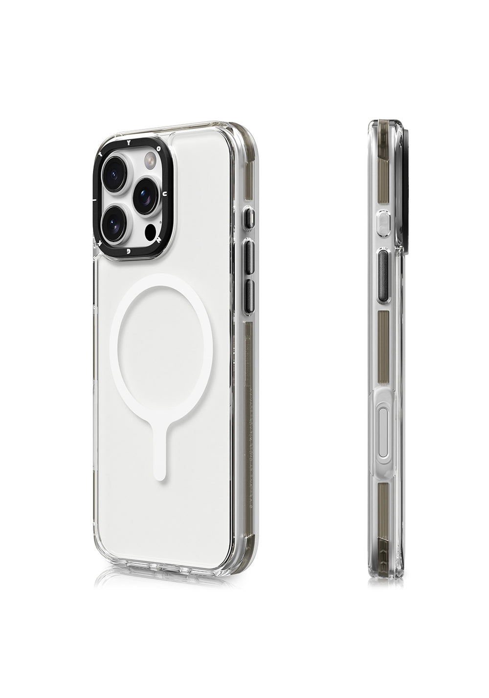 Apple iPhone 16 Pro Kılıf Manyetik Şarj Uyumlu YoungKit Crystal Color Serisi Kapak