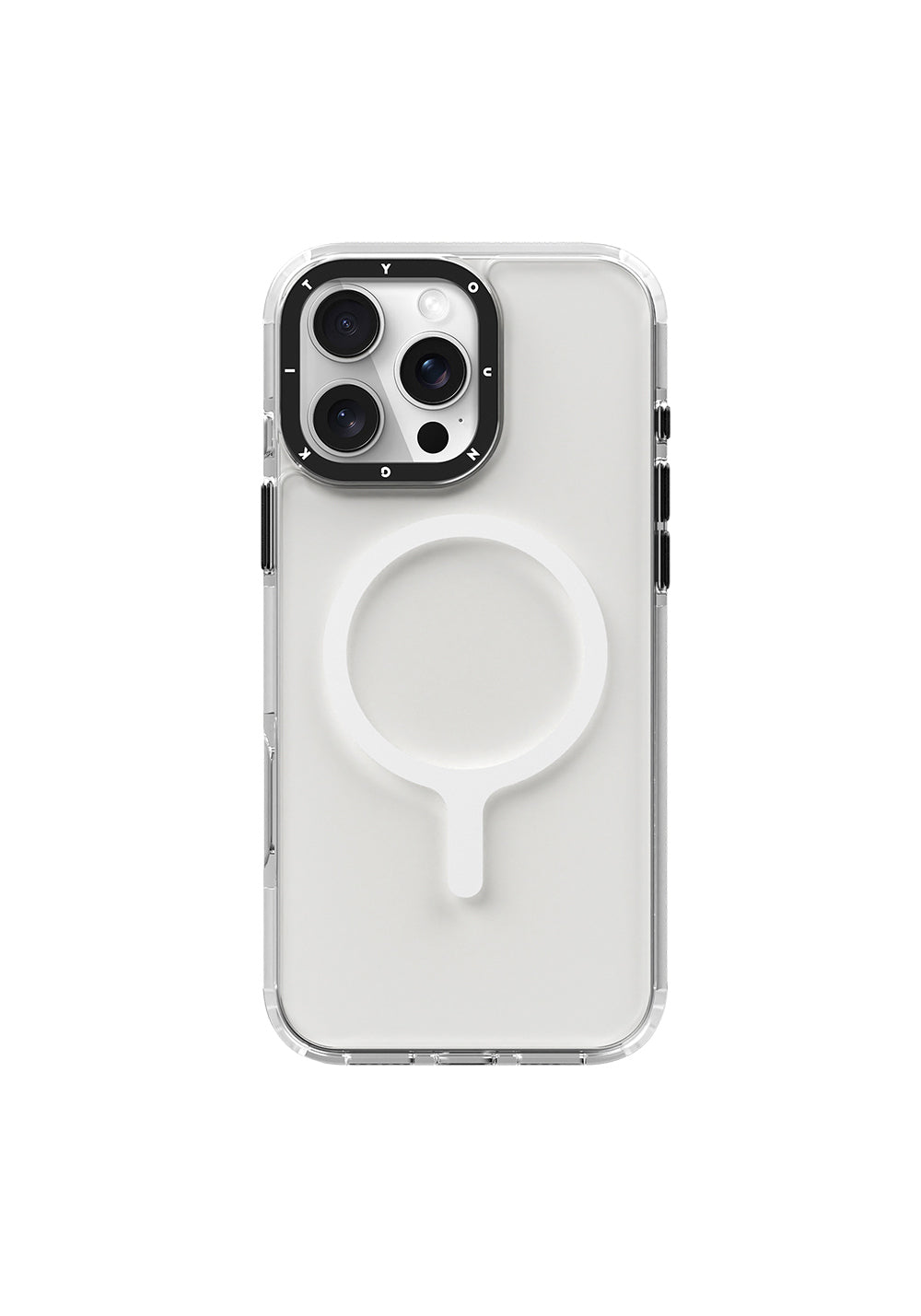 Apple iPhone 16 Pro Kılıf Manyetik Şarj Uyumlu YoungKit Crystal Color Serisi Kapak