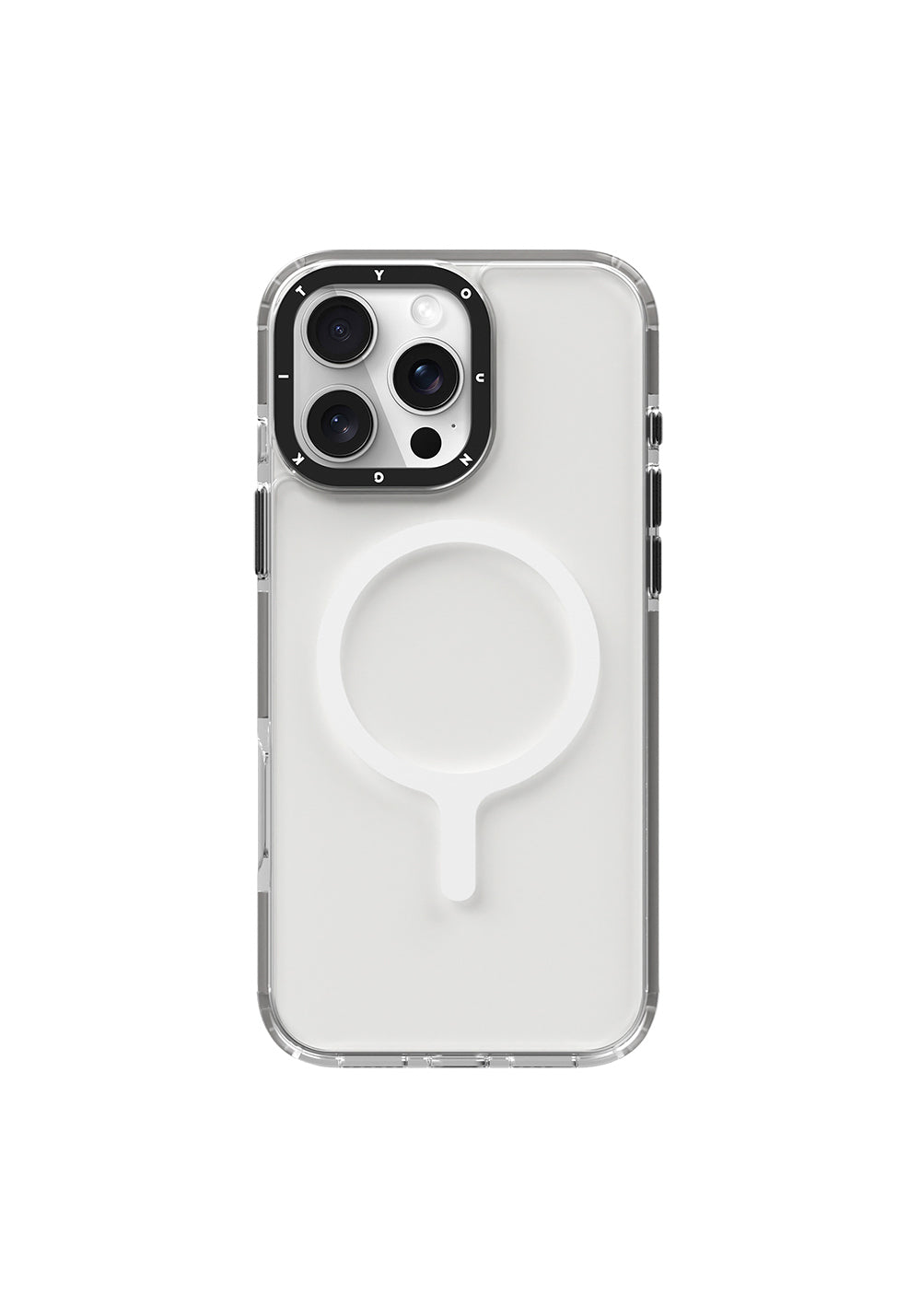 Apple iPhone 16 Pro Kılıf Manyetik Şarj Uyumlu YoungKit Crystal Color Serisi Kapak