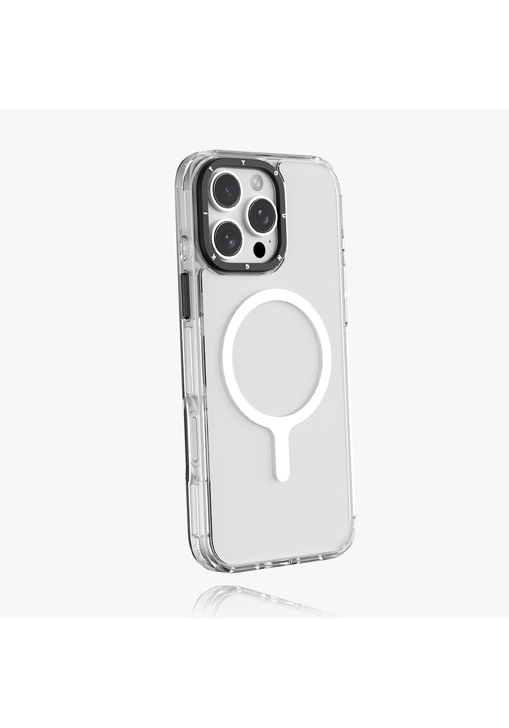 Apple iPhone 16 Pro Kılıf Manyetik Şarj Uyumlu YoungKit Crystal Color Serisi Kapak
