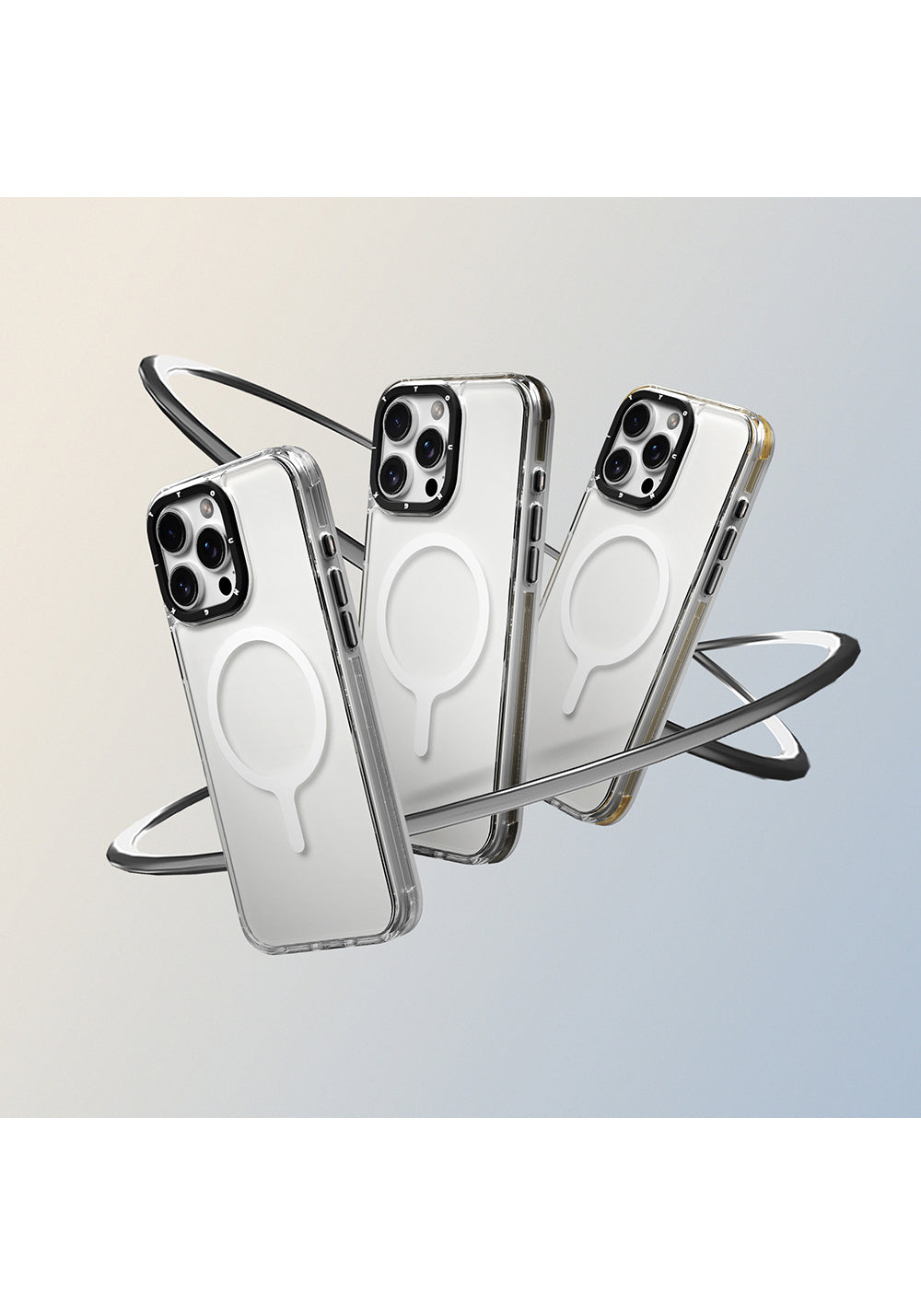 Apple iPhone 16 Pro Kılıf Manyetik Şarj Uyumlu YoungKit Crystal Color Serisi Kapak