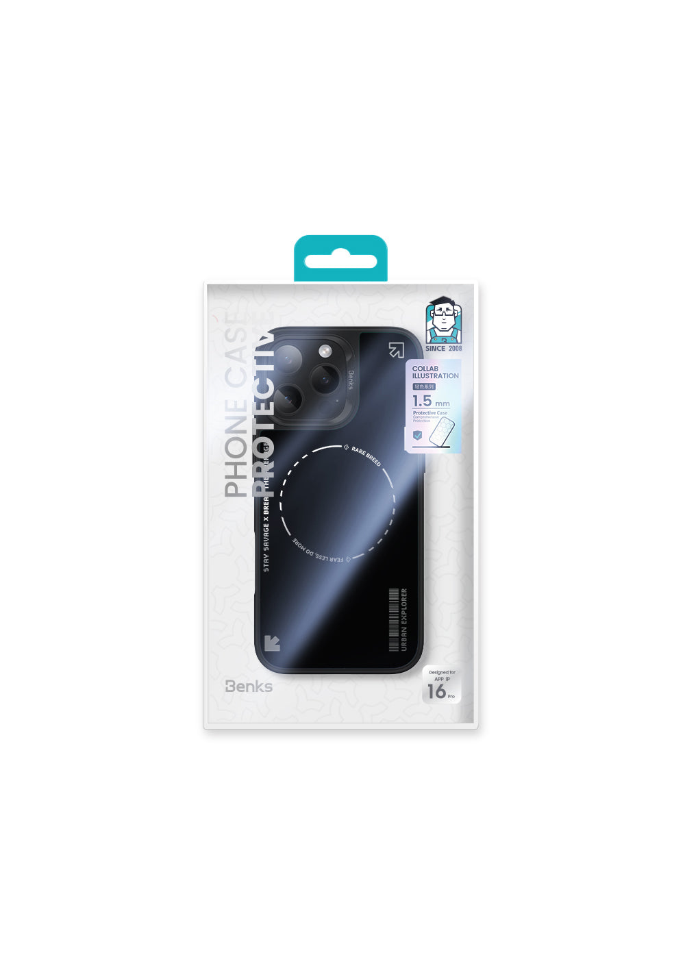 Apple iPhone 16 Pro Kılıf Manyetik Şarj Uyumlu Benks Dynamic Basis Kapak