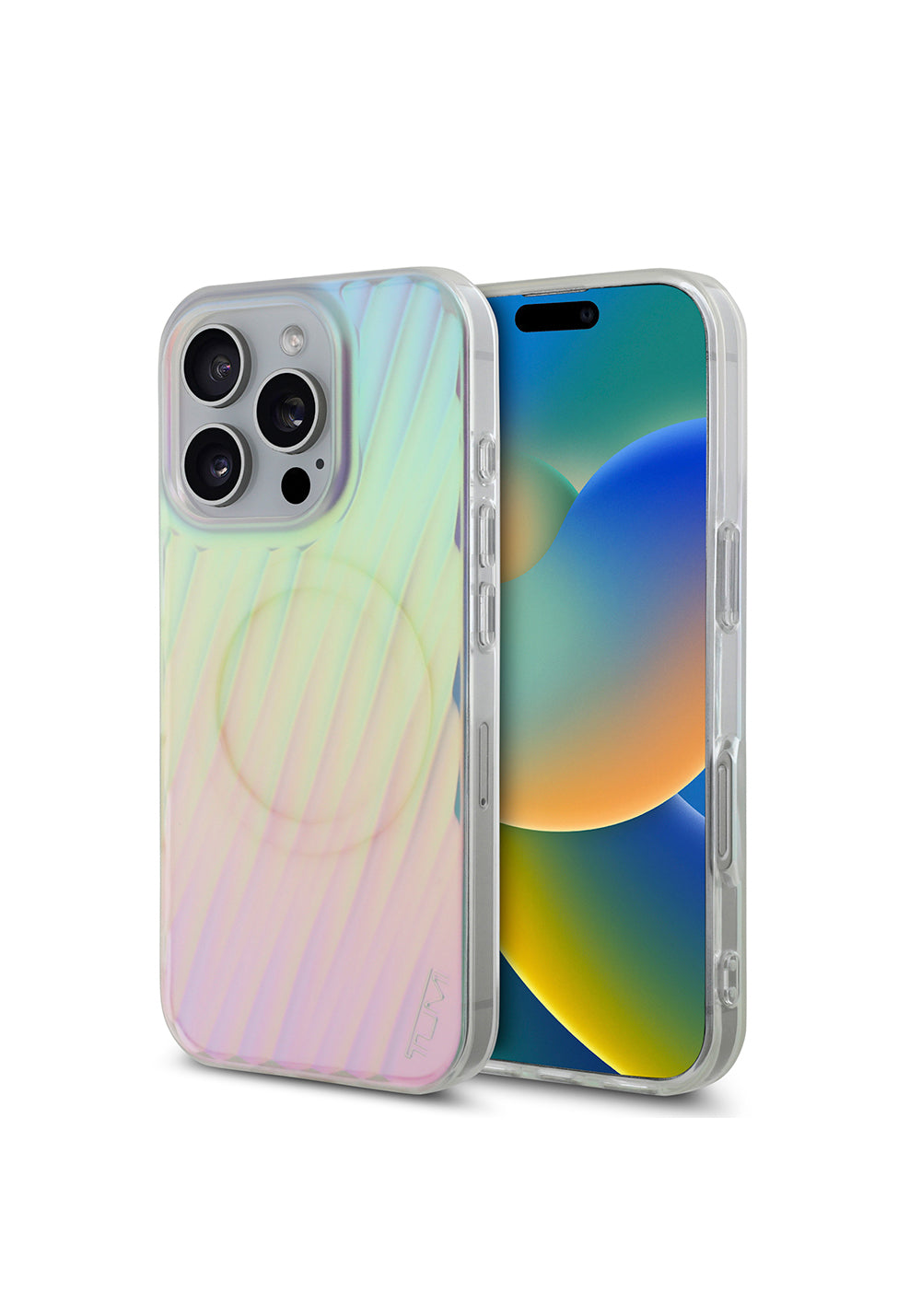 Apple iPhone 16 Pro Max Kılıf TUMI Orijinal Lisanslı Manyetik Şarj Uyumlu Transparan Kapak