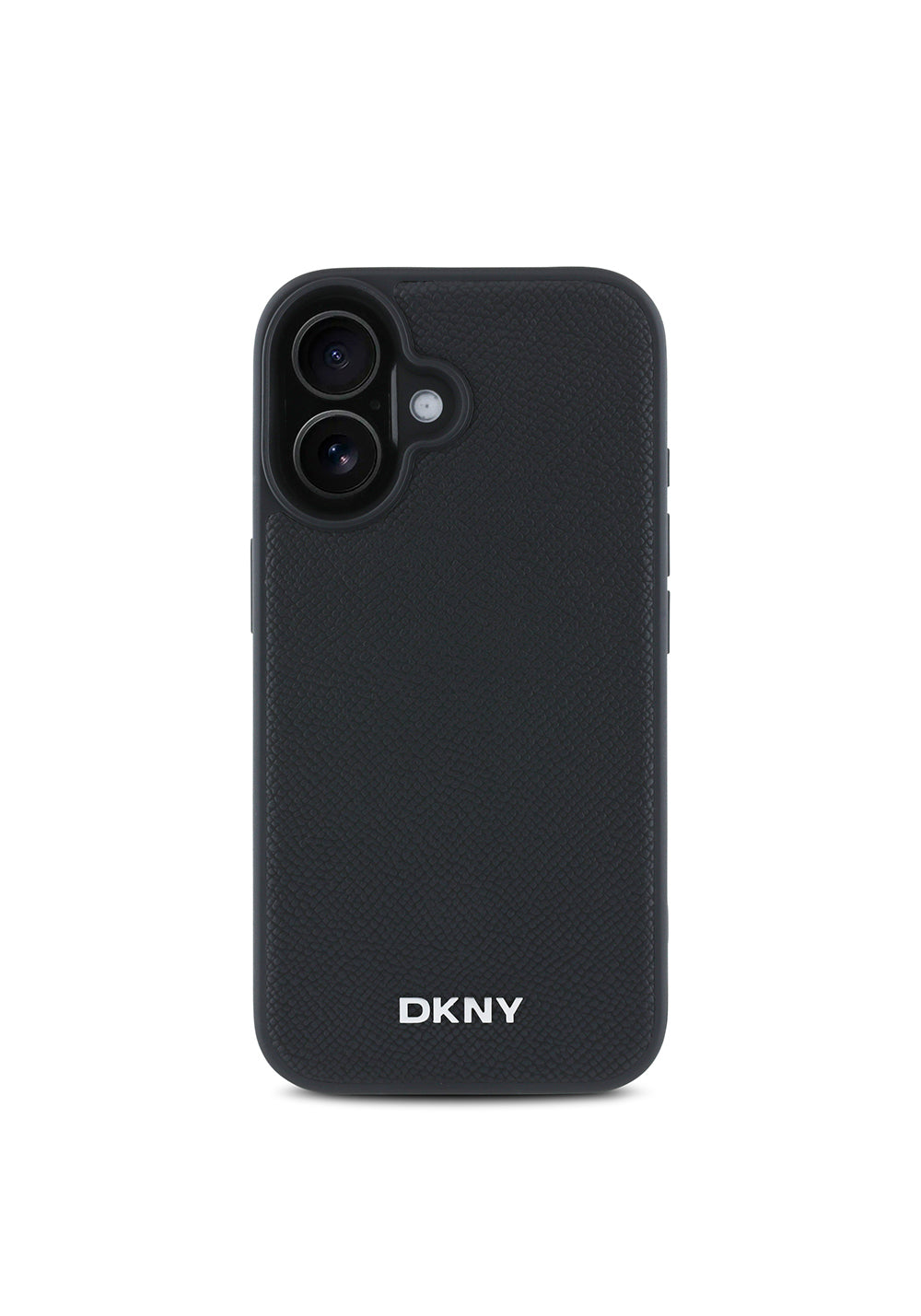 Apple iPhone 16 Plus Kılıf DKNY Orijinal Lisanslı Manyetik Şarj Uyumlu Metal Logolu PU Deri Grained Kapak