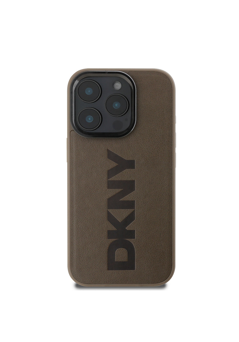 Apple iPhone 16 Pro Kılıf DKNY Orijinal Lisanslı Manyetik Şarj Uyumlu PU Deri Plain Kapak