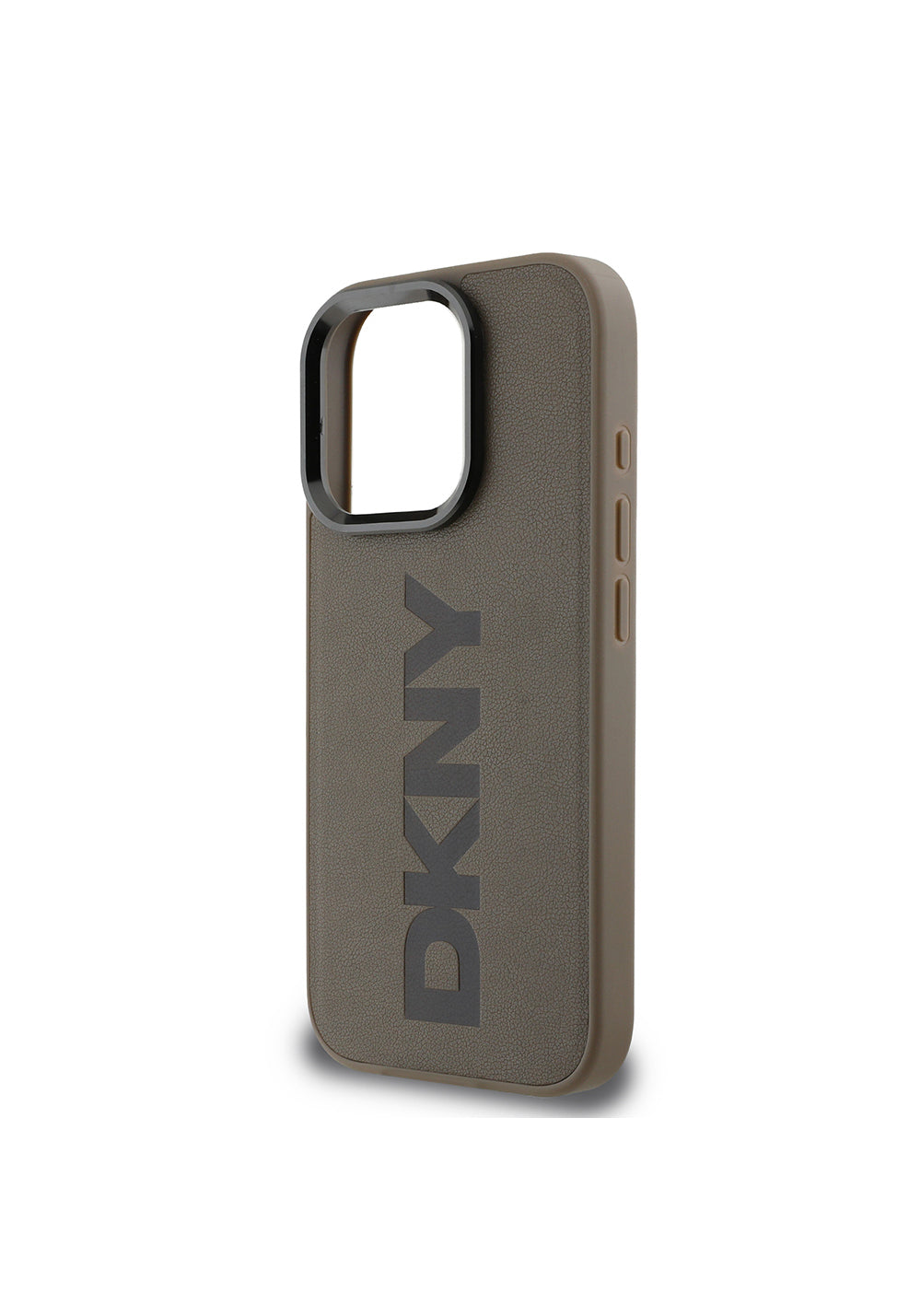 Apple iPhone 16 Pro Kılıf DKNY Orijinal Lisanslı Manyetik Şarj Uyumlu PU Deri Plain Kapak