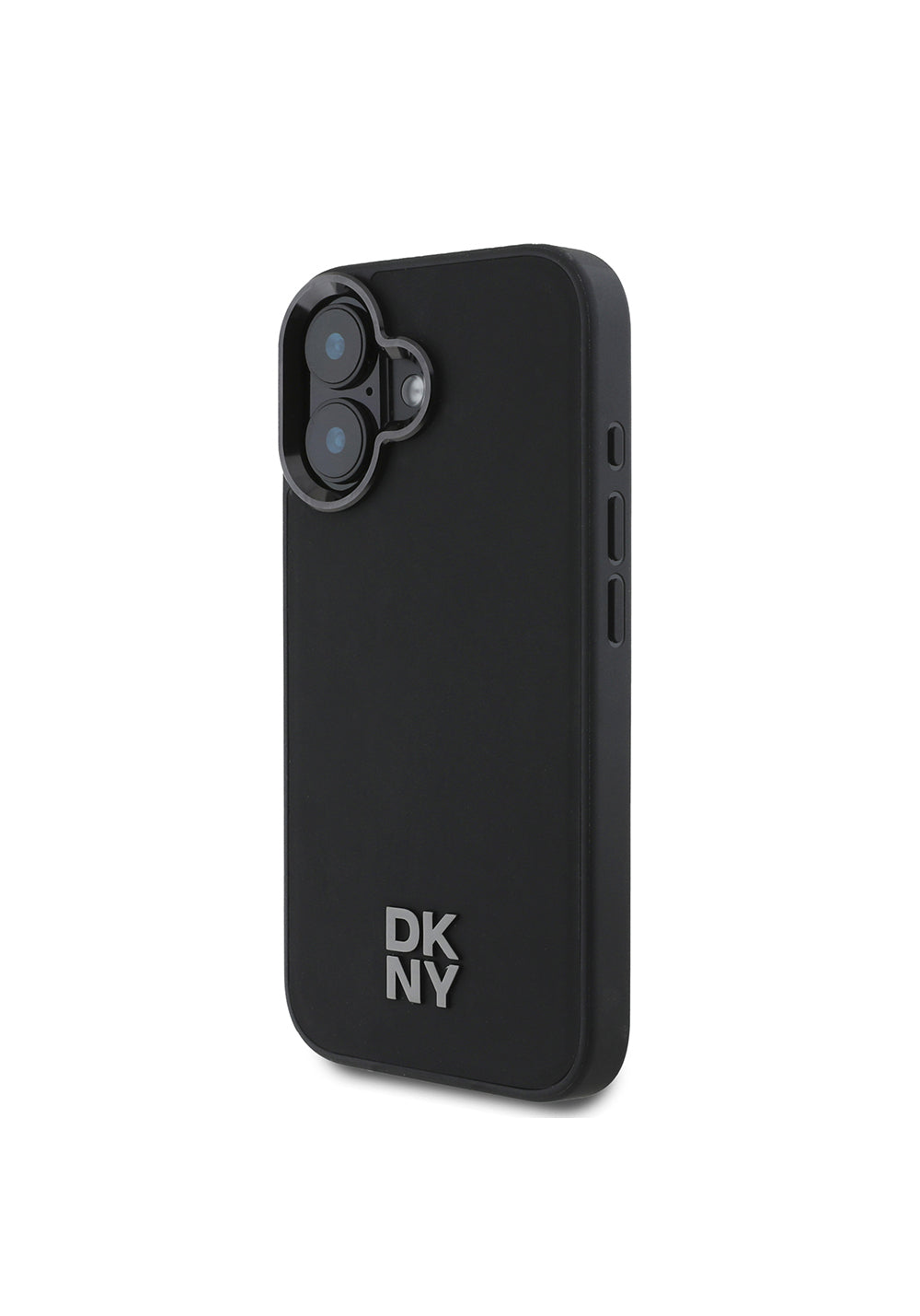 Apple iPhone 16 Kılıf DKNY Orijinal Lisanslı Manyetik Şarj Uyumlu Metal Logolu PU Deri Plain Kapak