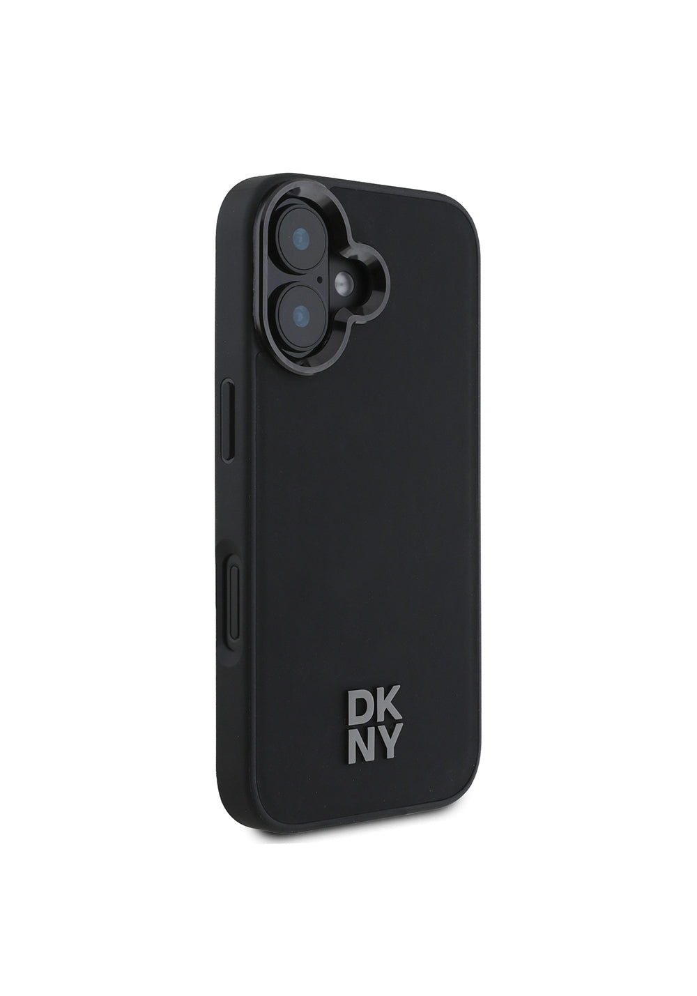Apple iPhone 16 Kılıf DKNY Orijinal Lisanslı Manyetik Şarj Uyumlu Metal Logolu PU Deri Plain Kapak
