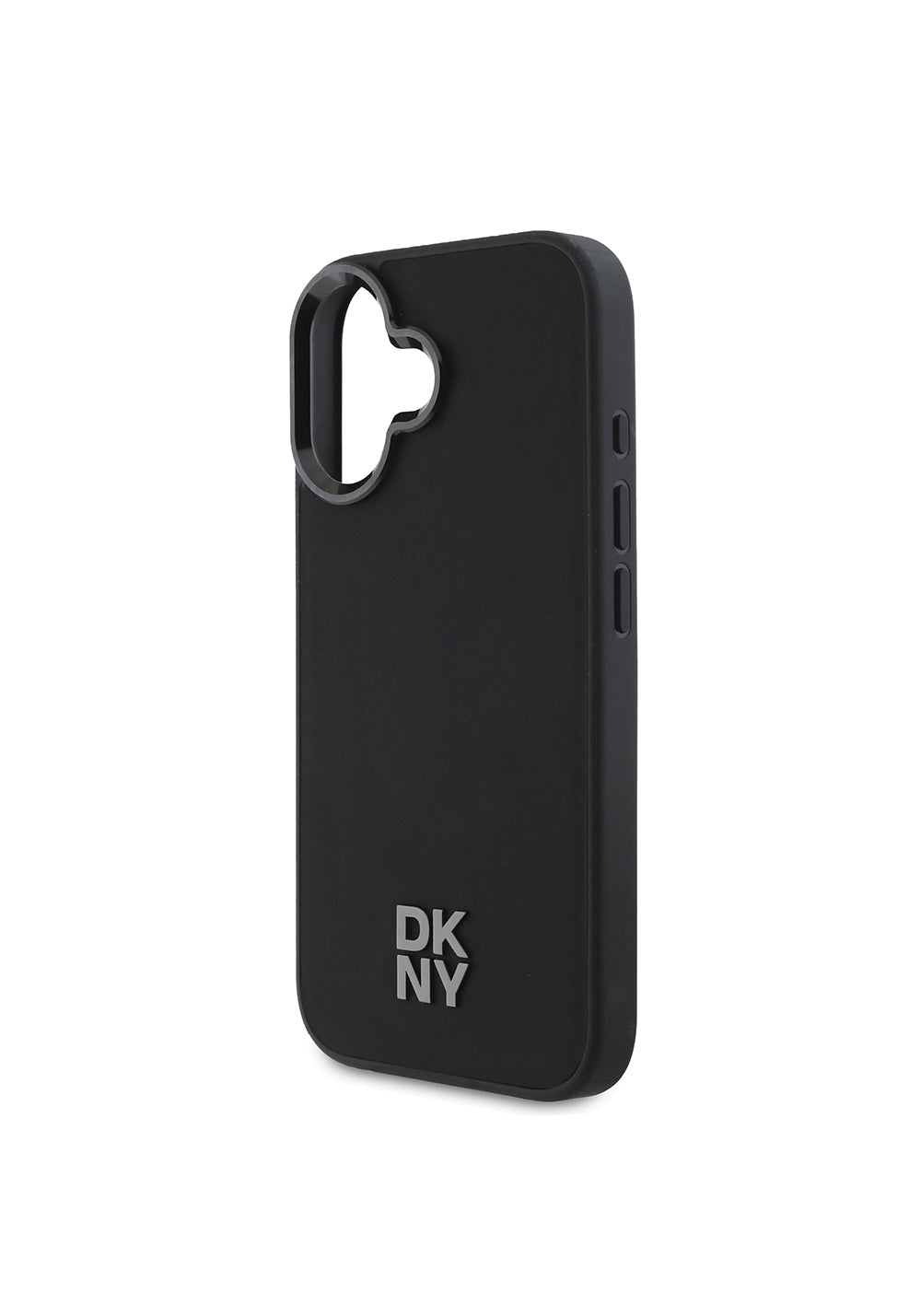 Apple iPhone 16 Kılıf DKNY Orijinal Lisanslı Manyetik Şarj Uyumlu Metal Logolu PU Deri Plain Kapak