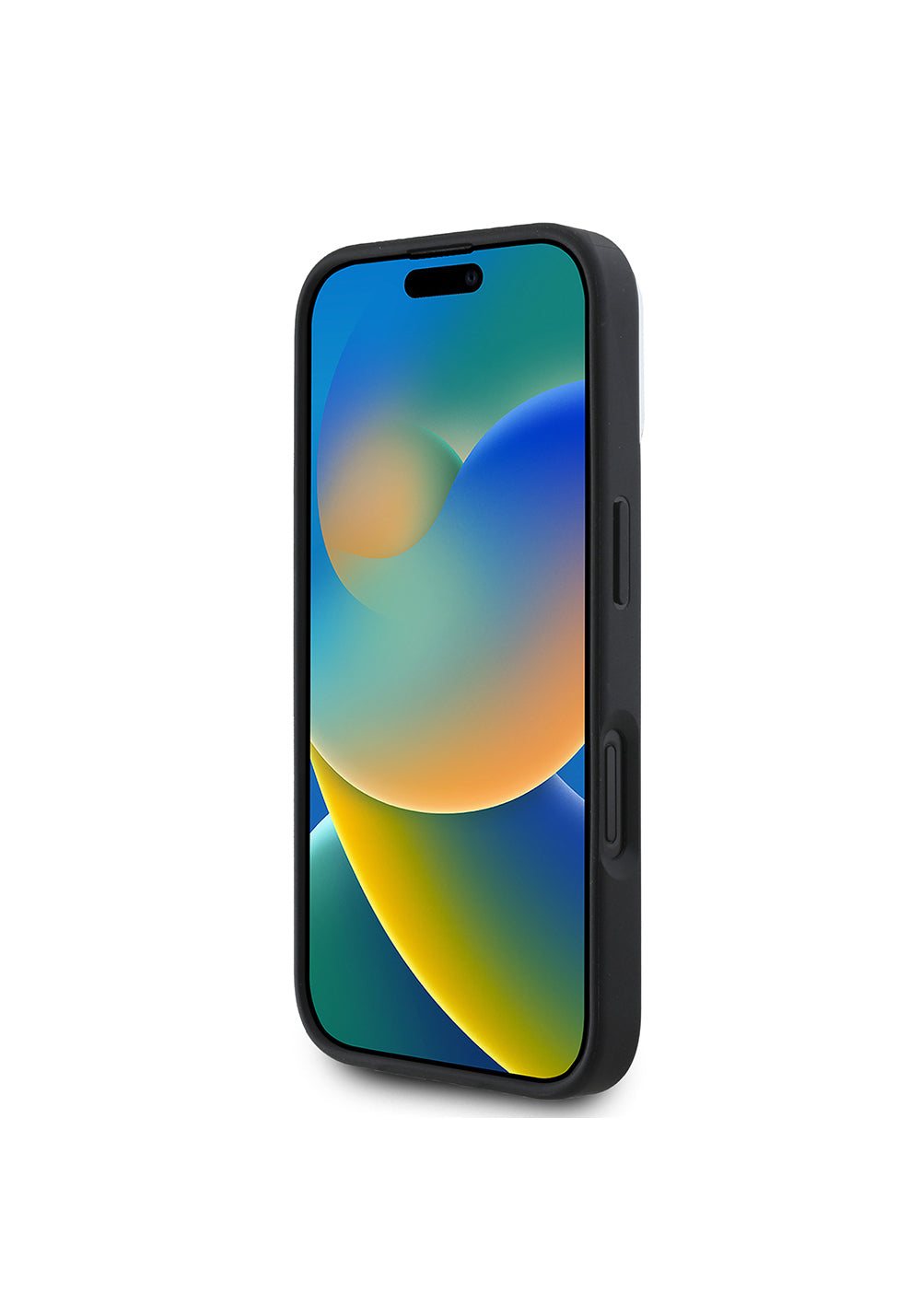 Apple iPhone 16 Kılıf DKNY Orijinal Lisanslı Manyetik Şarj Uyumlu 3D Yazılı Checkered Pattern Kapak