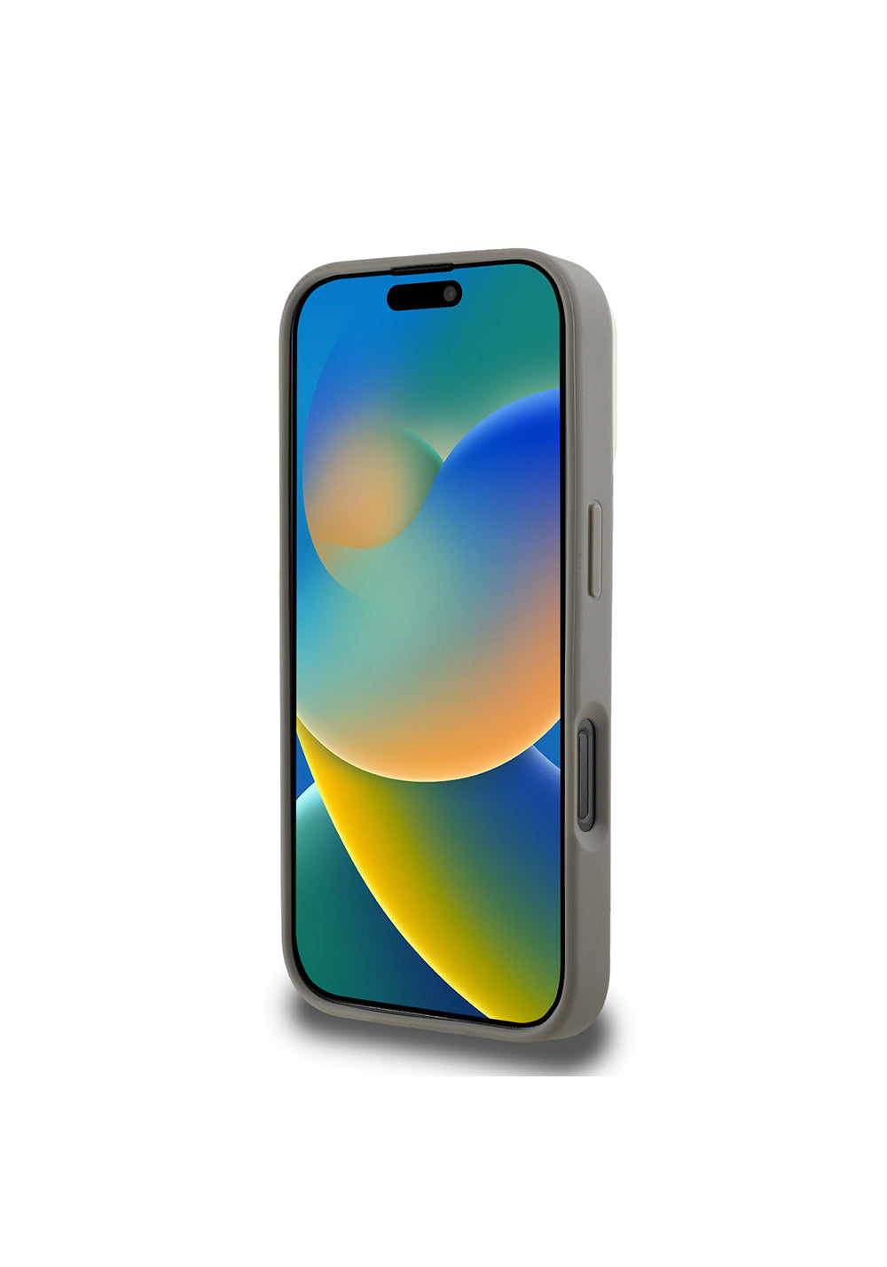 Apple iPhone 16 Pro Max Kılıf DKNY Orijinal Lisanslı Manyetik Şarj Uyumlu 3D Yazılı Checkered Pattern Kapak