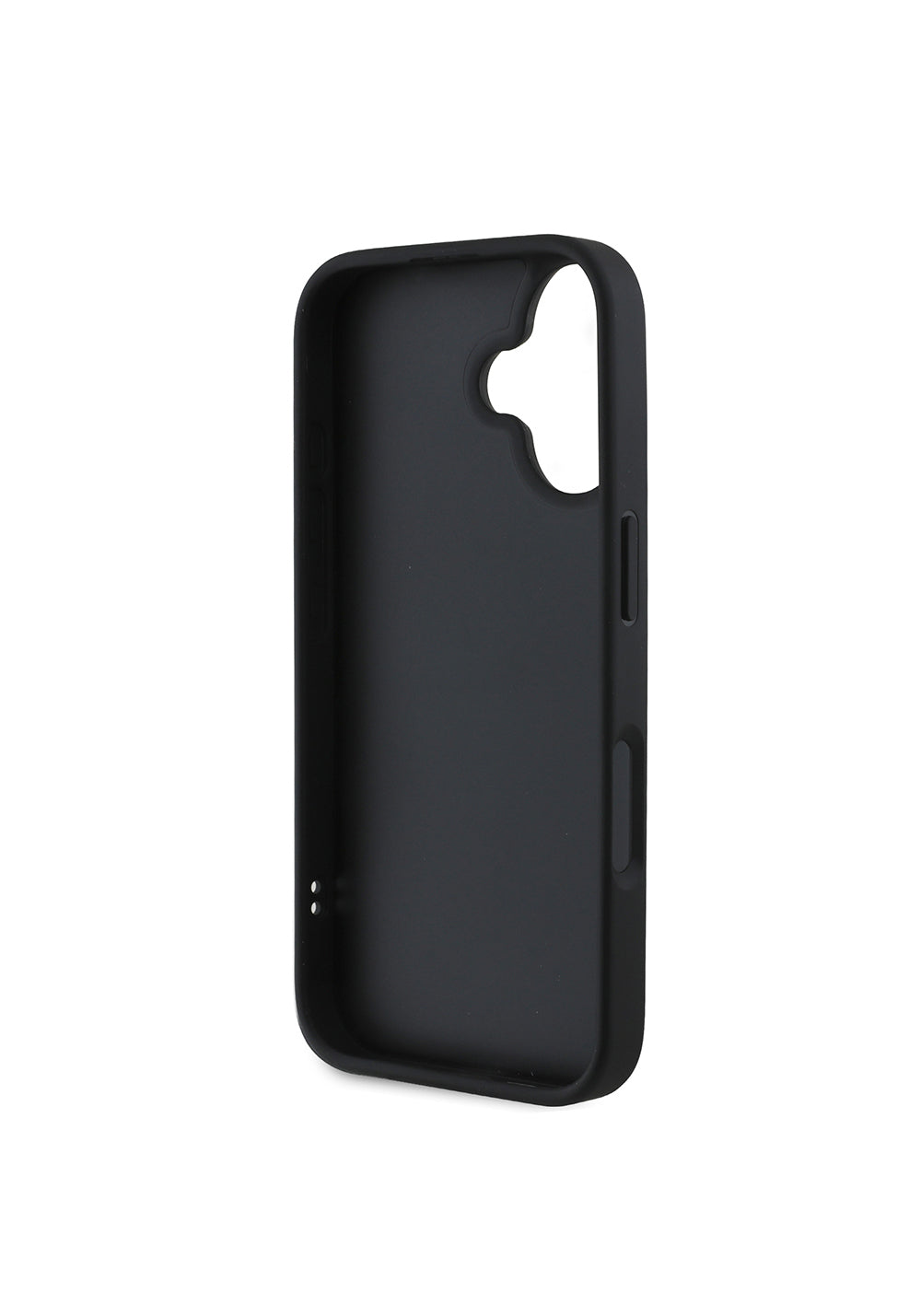 Apple iPhone 16 Kılıf DKNY Orijinal Lisanslı Kartlıklı 3D Yazılı Repeat Texture Pattern Kapak
