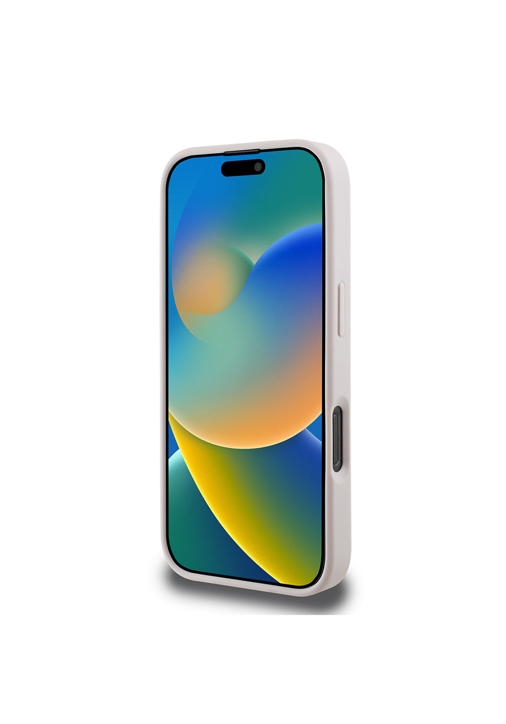 Apple iPhone 16 Pro Max Kılıf Guess Orijinal Lisanslı Manyetik Şarj Uyumlu PU Üçgen Logo 4G Desenli Kapak