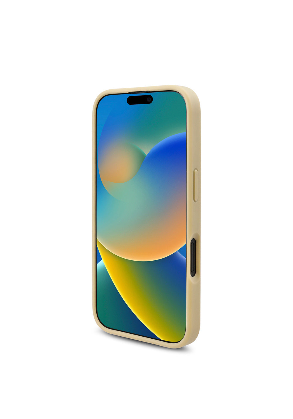 Apple iPhone 16 Plus Kılıf Guess Orijinal Lisanslı Taşlı Arka Yüzey Üçgen Logolu Kapak