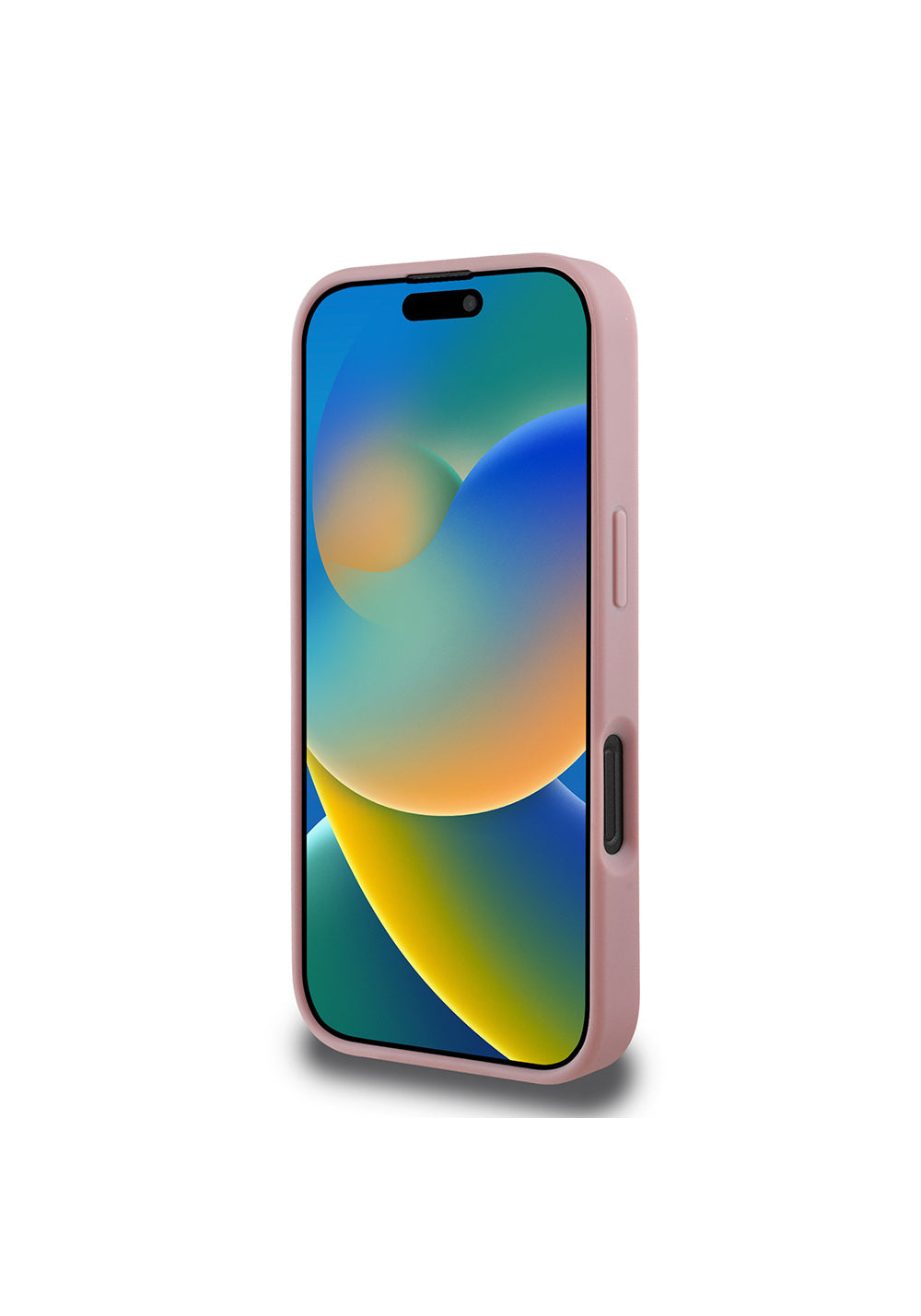 Apple iPhone 16 Pro Kılıf Guess Orijinal Lisanslı Taşlı Arka Yüzey Üçgen Logolu Kapak