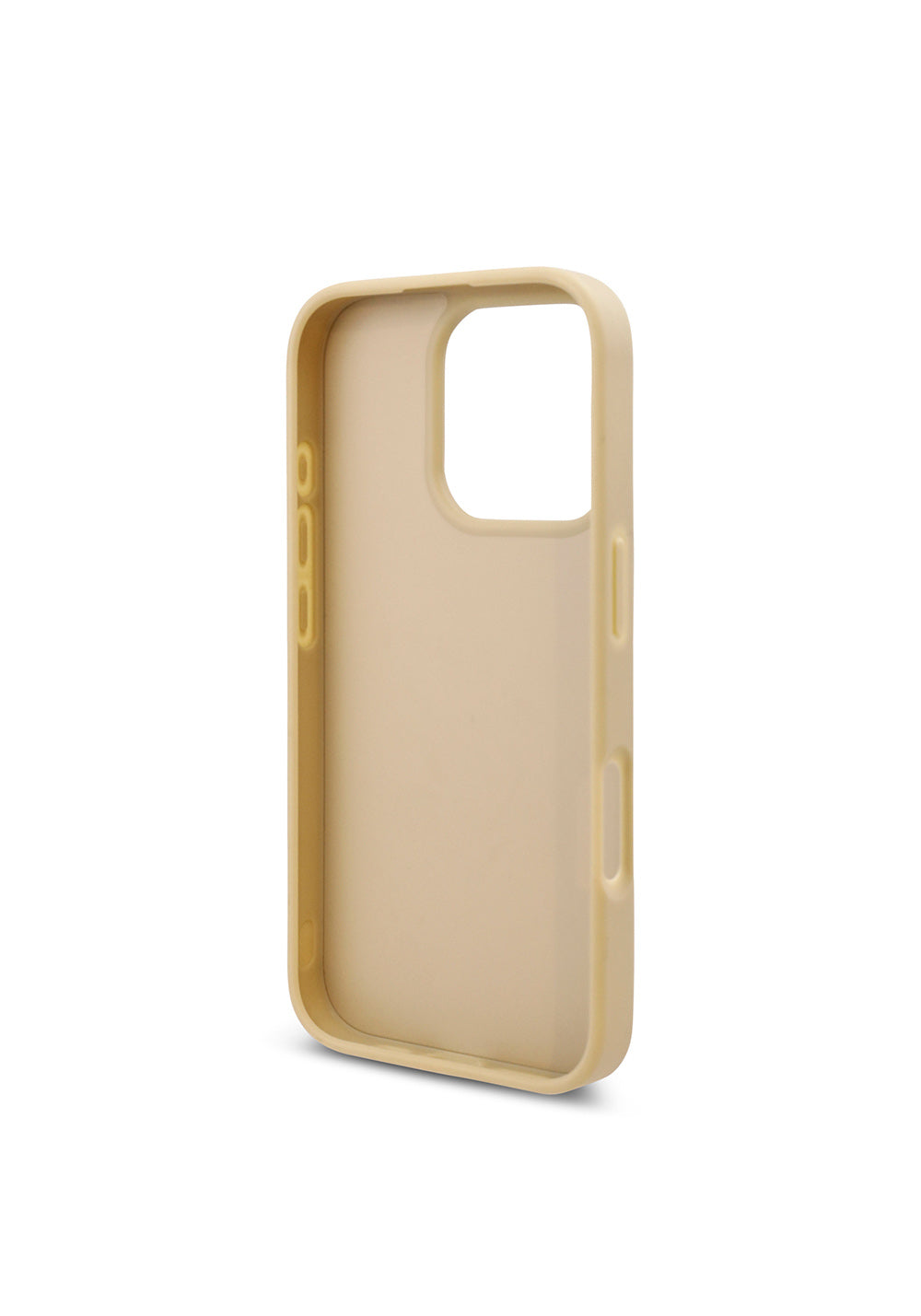 Apple iPhone 16 Pro Max Kılıf Guess Orijinal Lisanslı Taşlı Arka Yüzey Üçgen Logolu Kapak