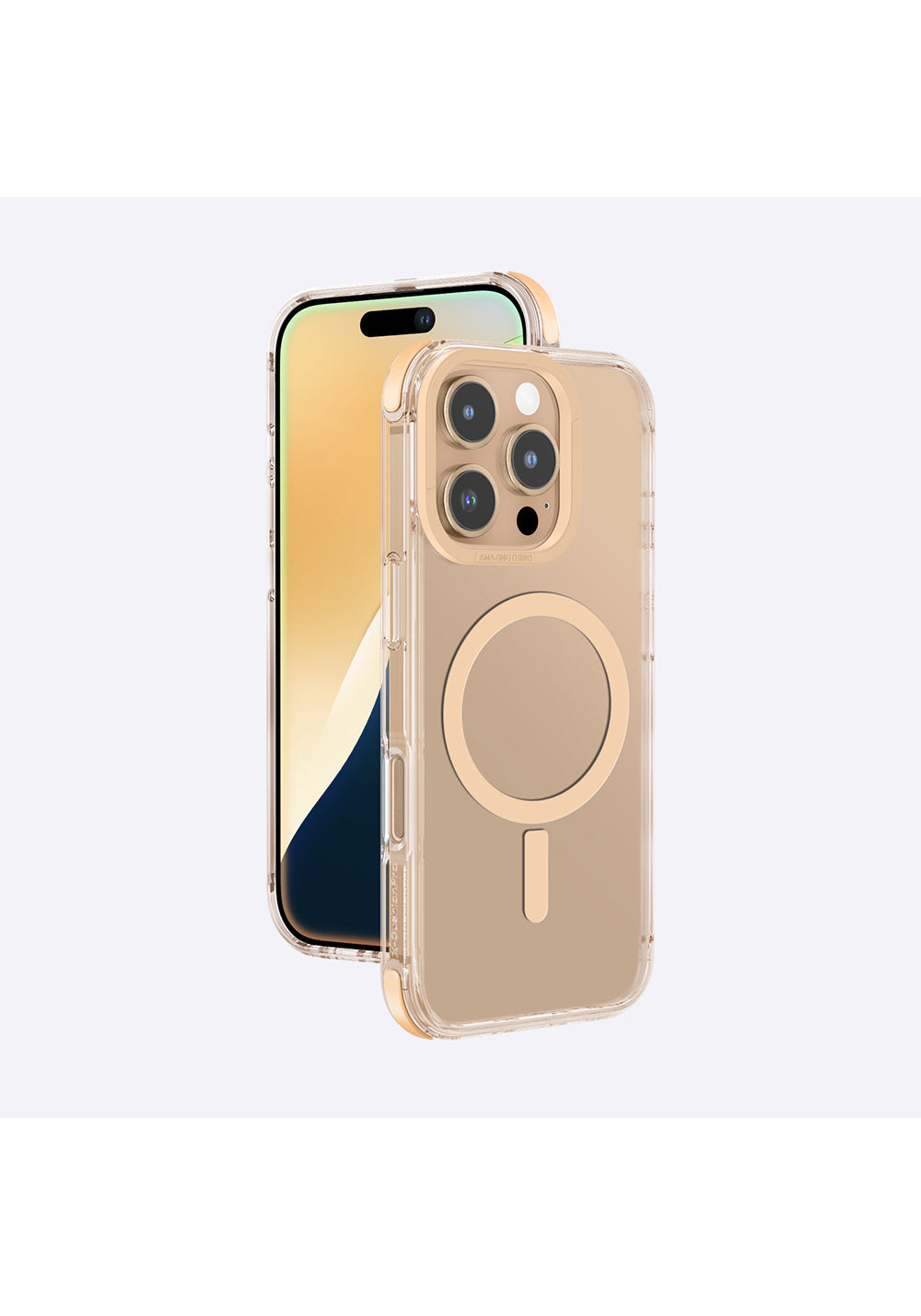Apple iPhone 16 Pro Max Kılıf Manyetik Şarj Uyumlu Amazingthing Omni Serisi Kapak