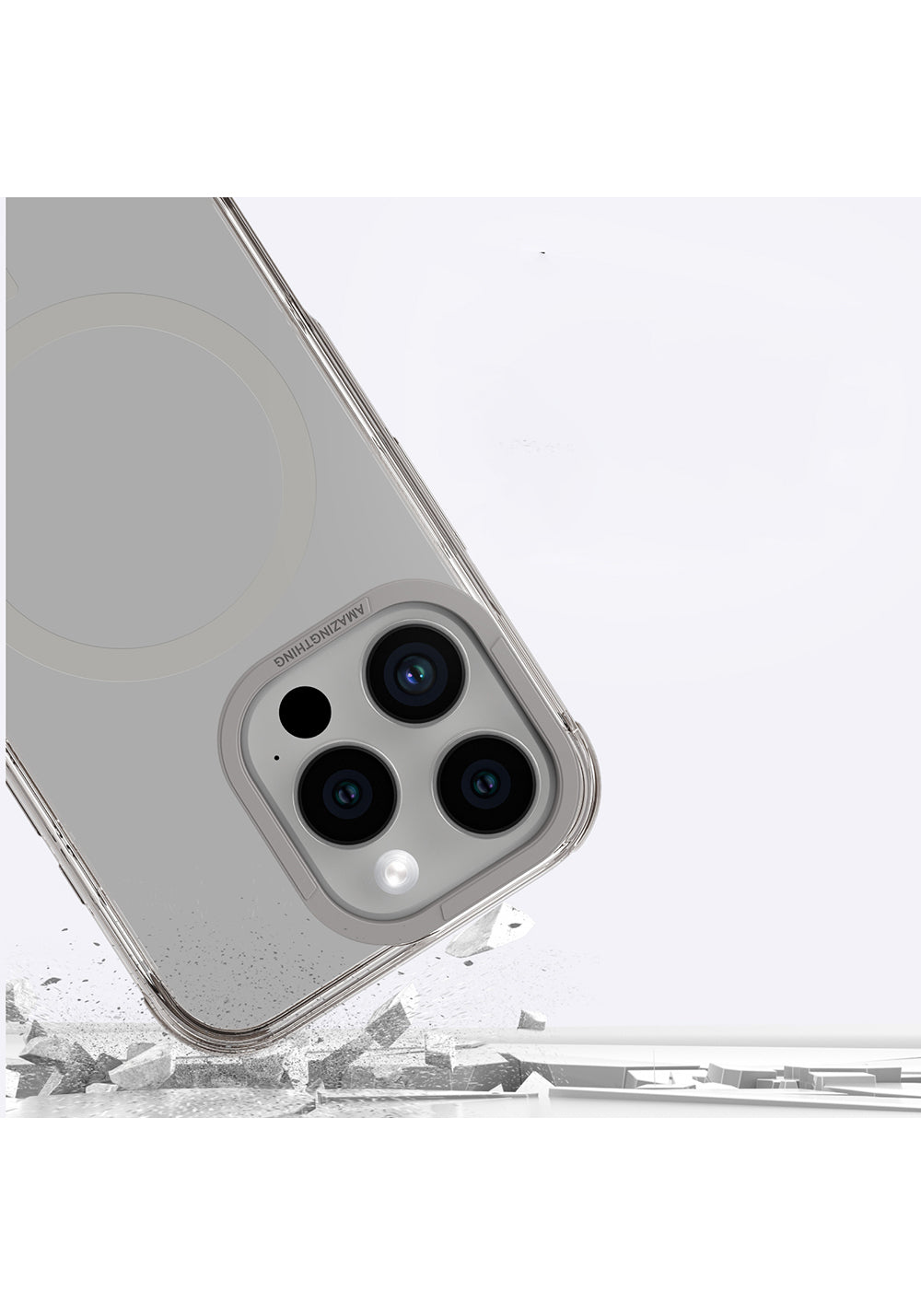 Apple iPhone 16 Pro Max Kılıf Manyetik Şarj Uyumlu Amazingthing Omni Serisi Kapak