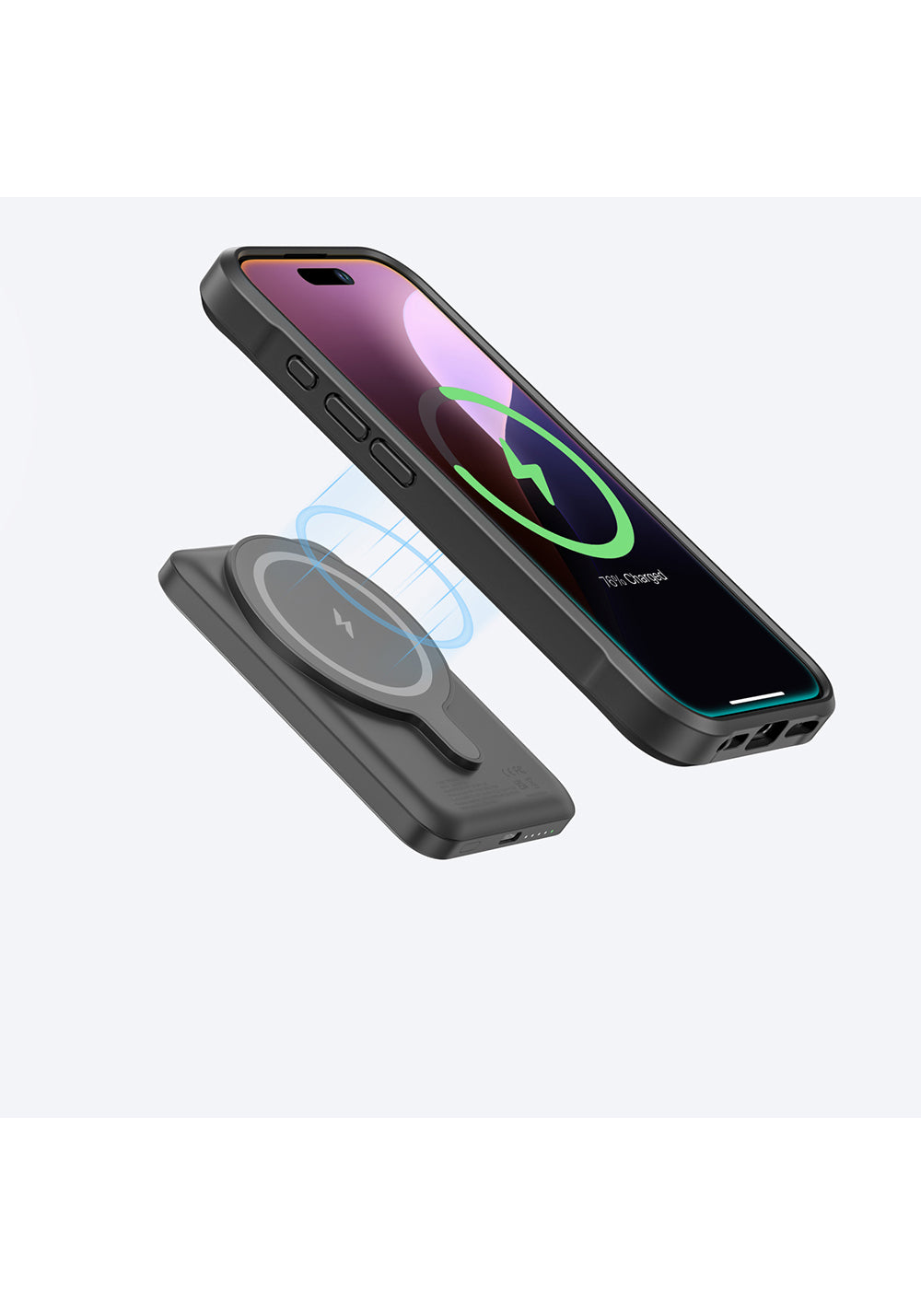 Apple iPhone 16 Pro Max Kılıf Manyetik Şarj Uyumlu 600D Aramid Fiber Amazingthing Titan Max Serisi Kapak